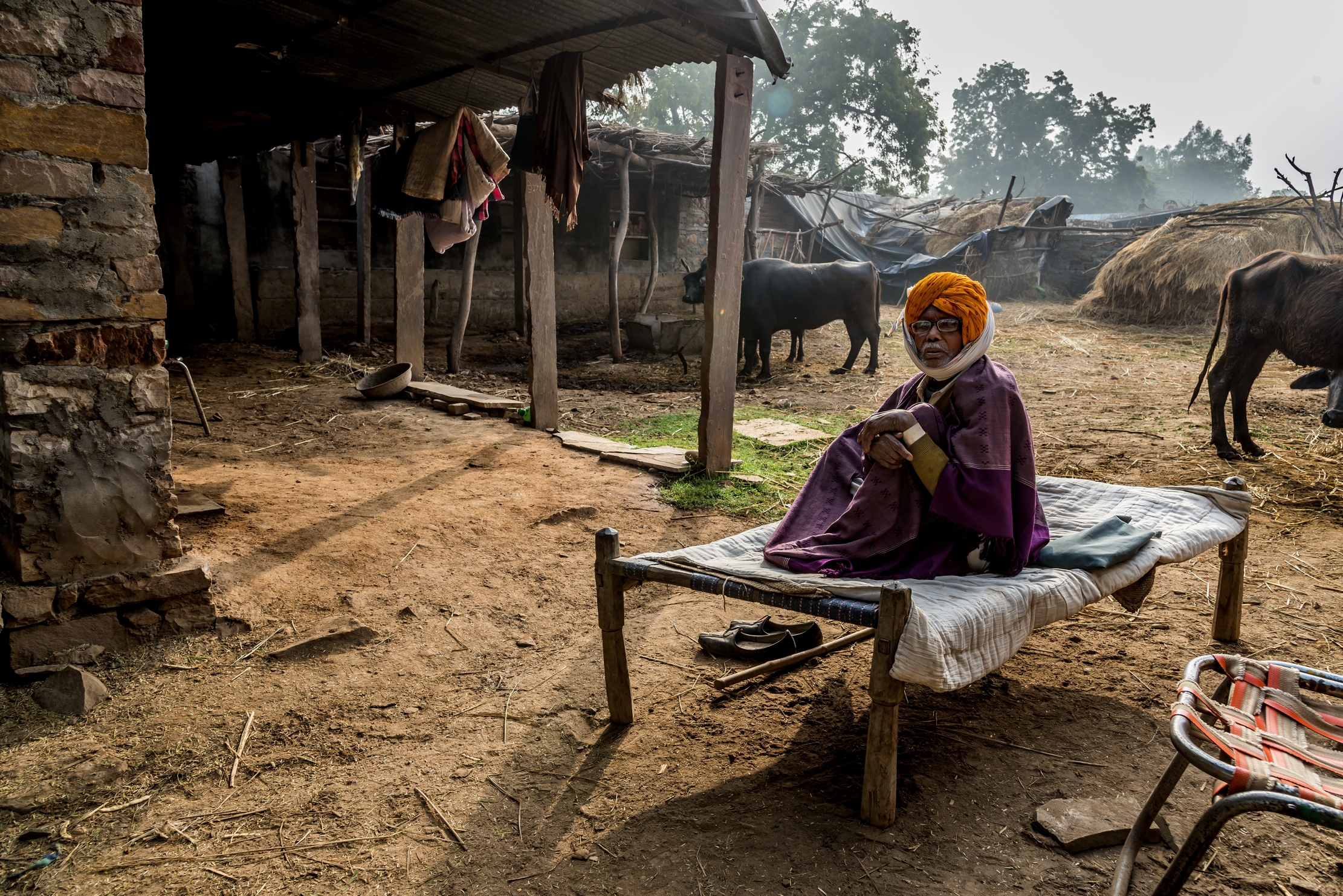 Rajasthan 2017 - In un Cortile