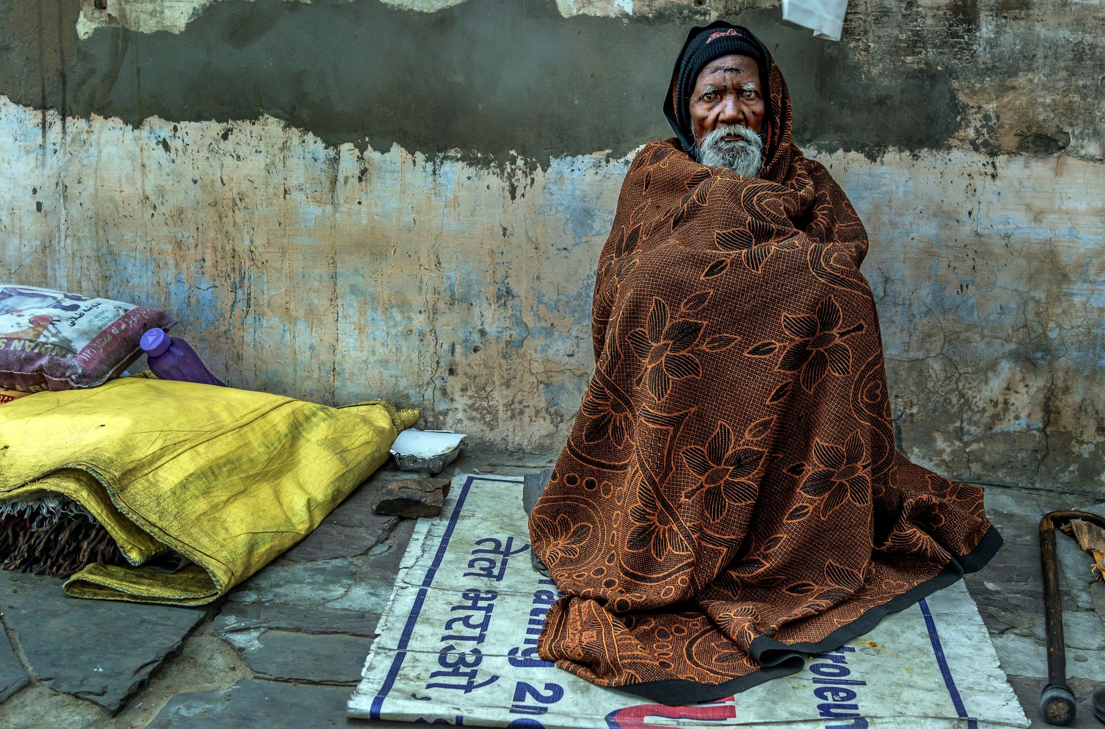 Rajasthan 2017 - Holy Man in Pushkar