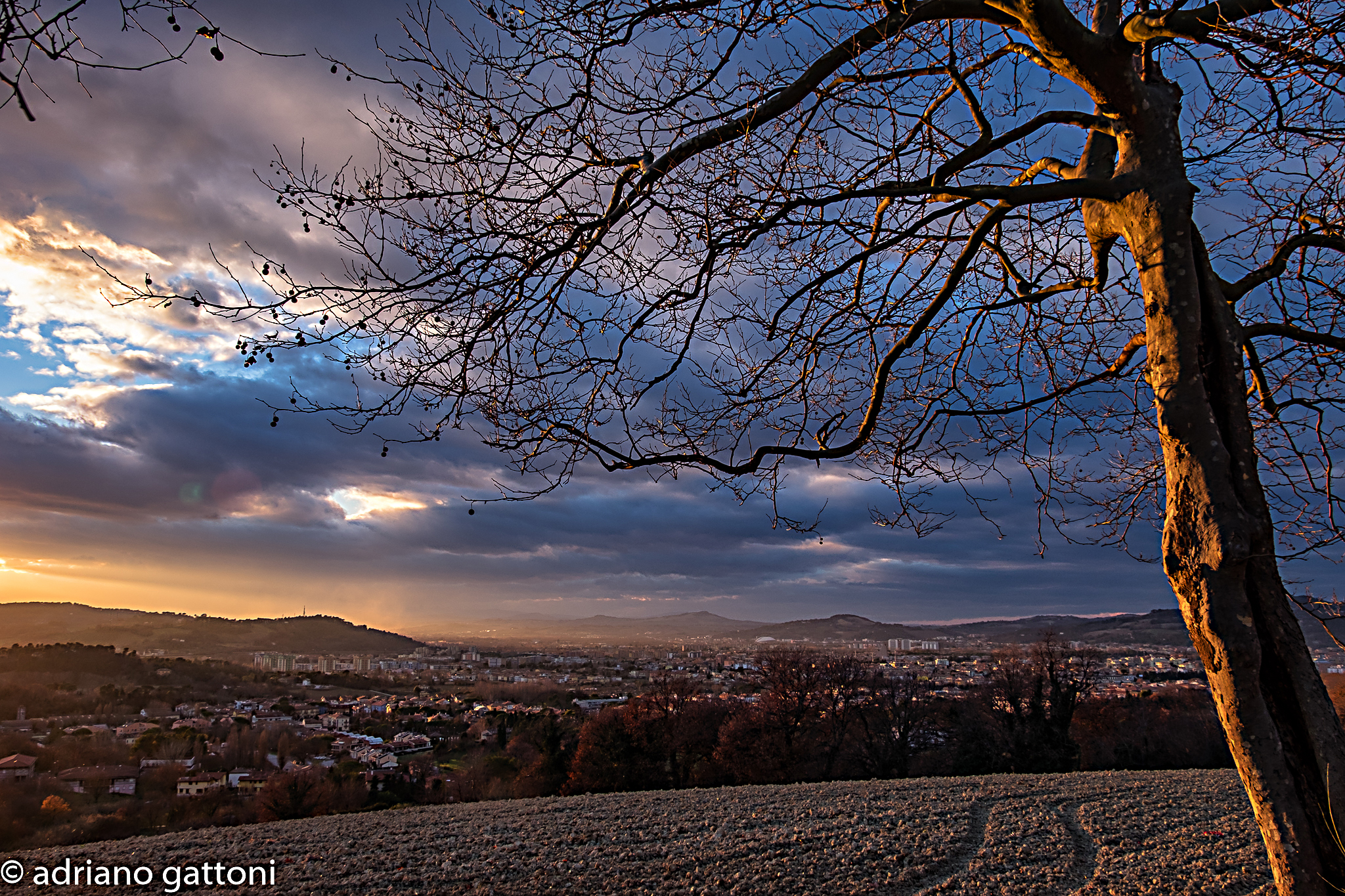 Riflessi di un tramonto