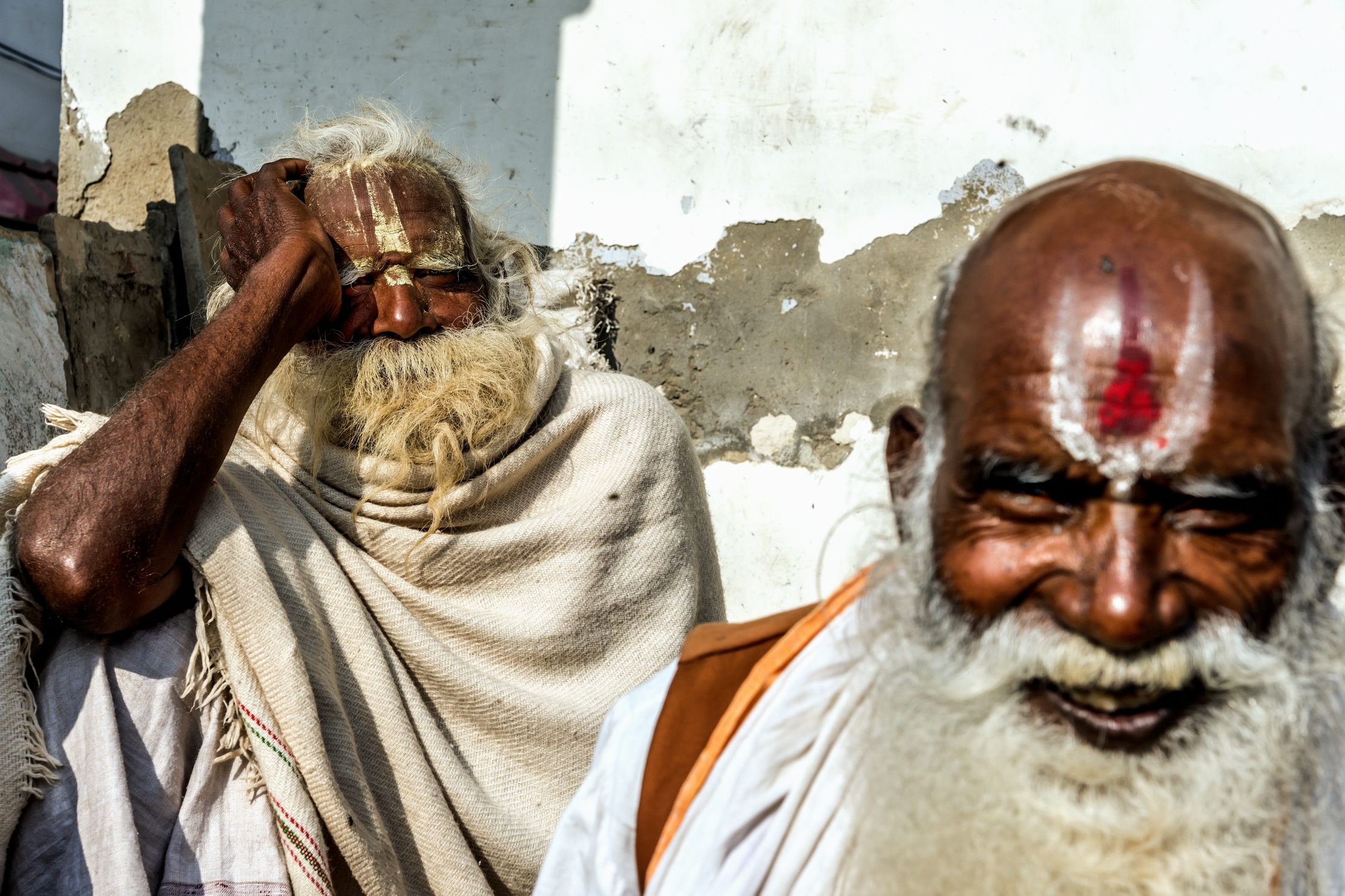 Uttar Pradesh 2017 - Santoni a Vrindavan