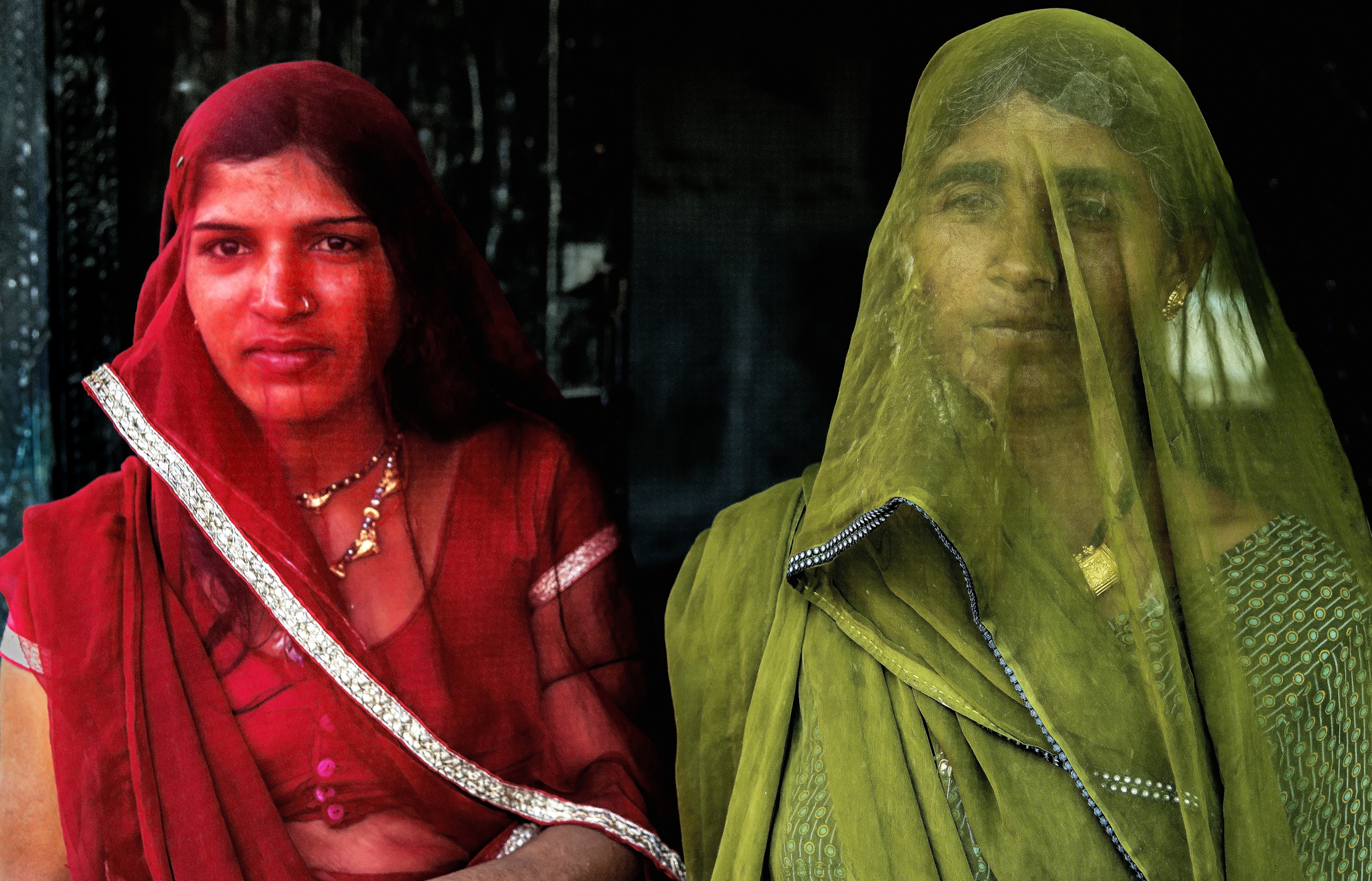 Rajasthan 2017 - Ragazze con il velo