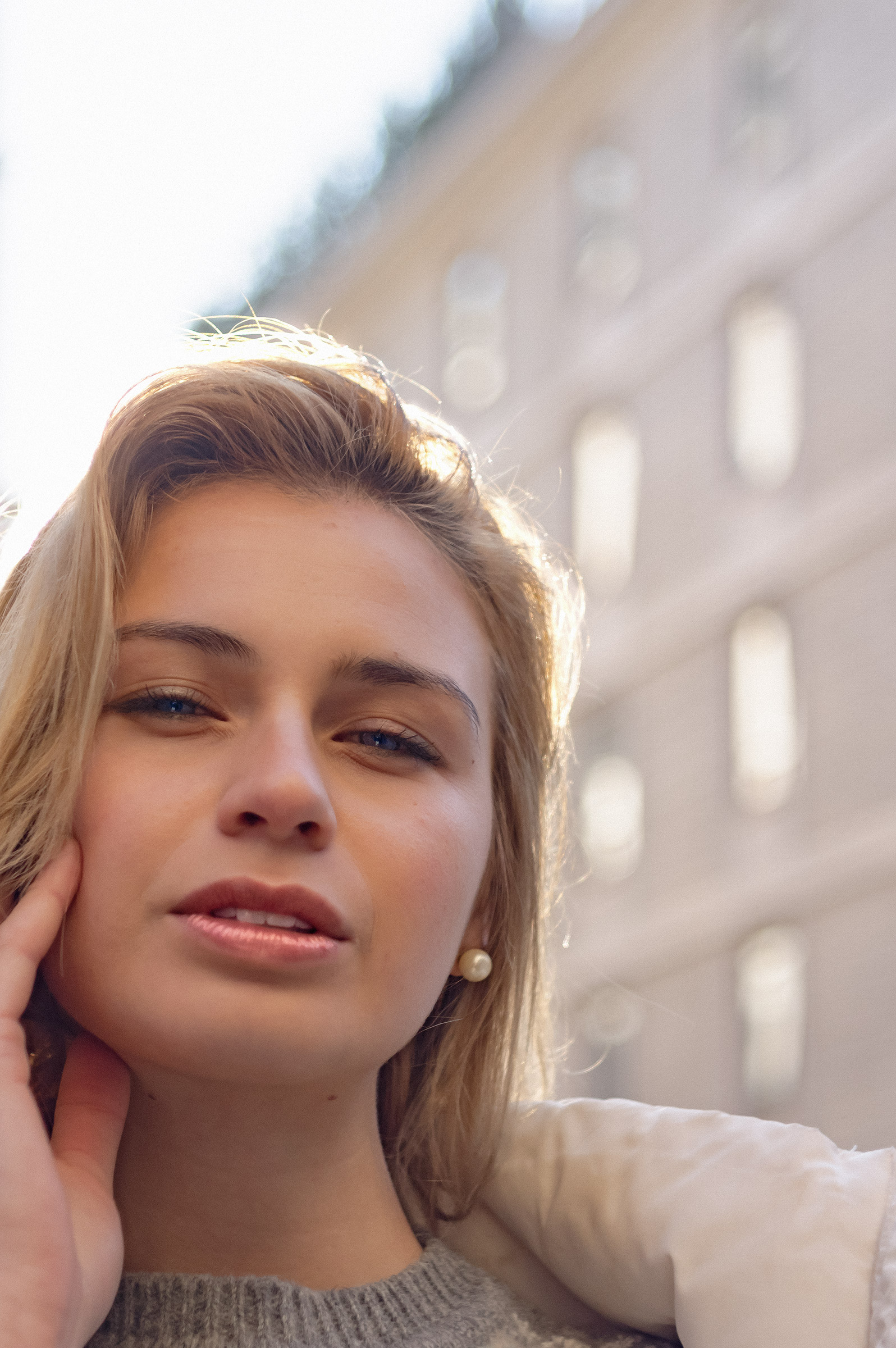 Giorgia in controluce