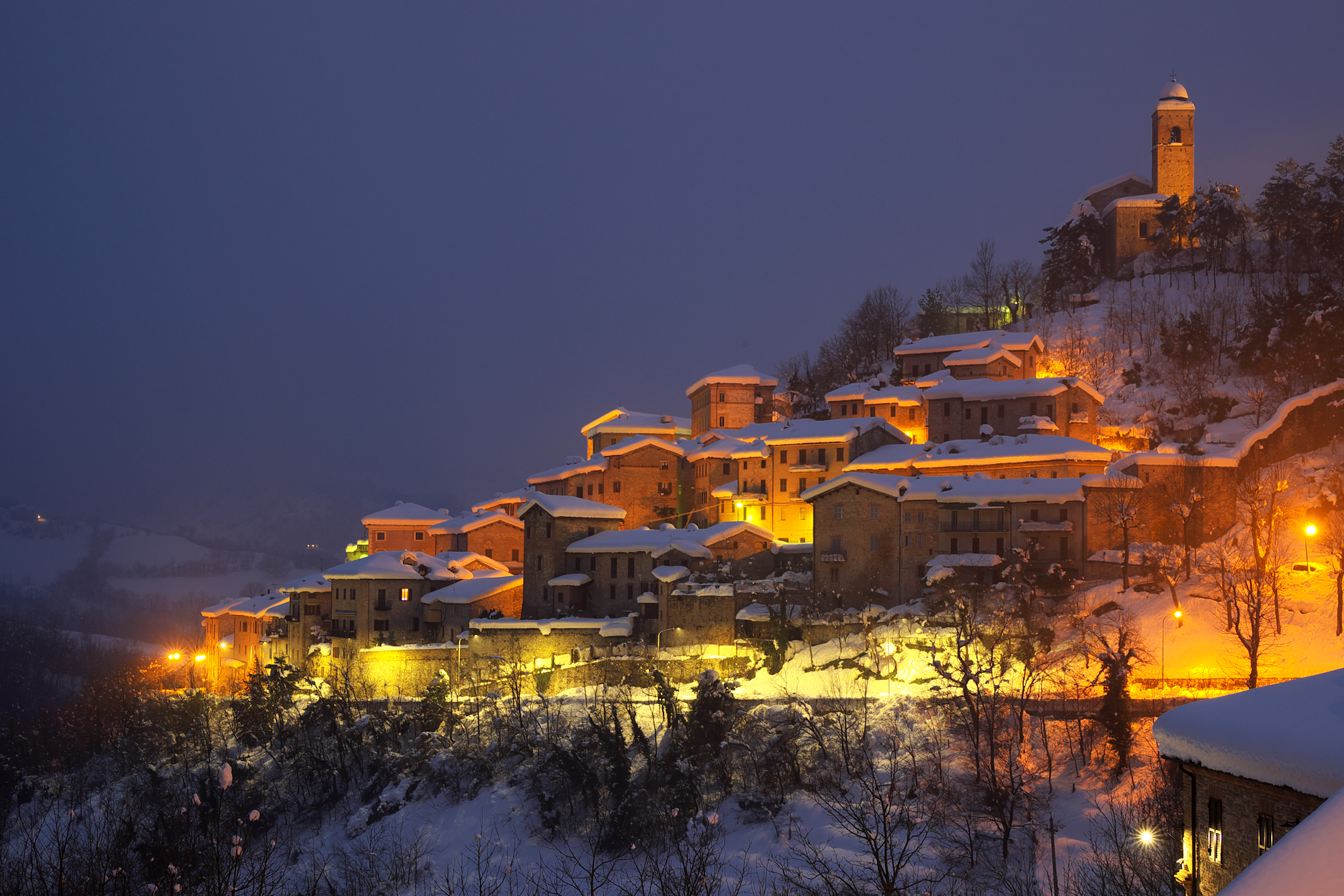 Montefortino, presepe dei Sibillini