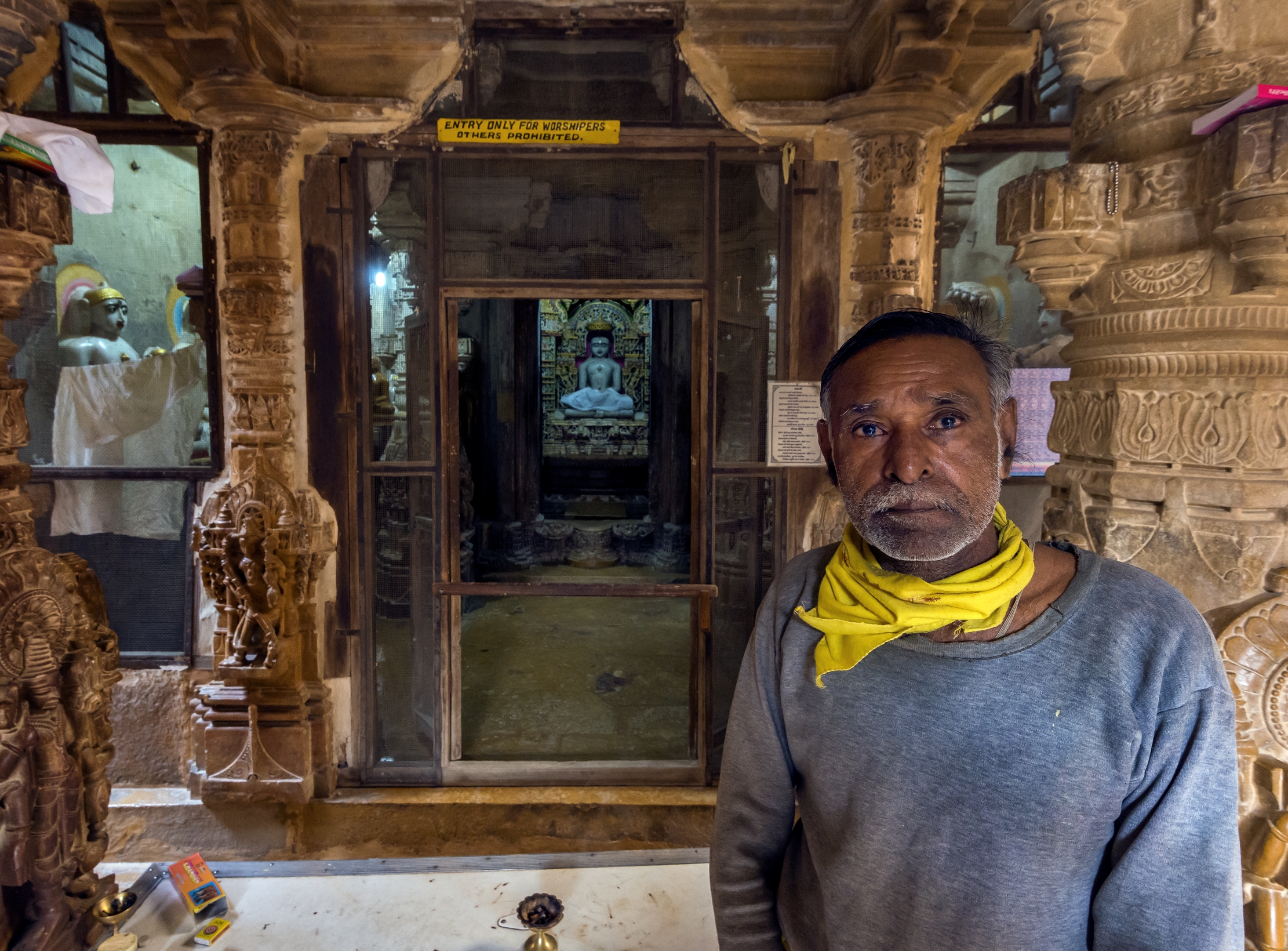 Rajasthan 2017 - In un Tempio Gianista