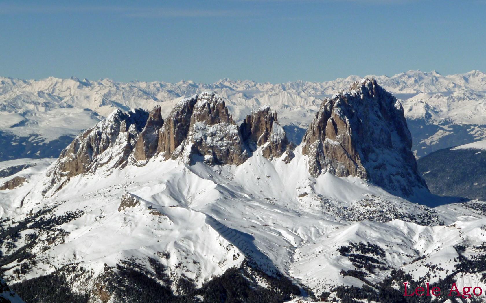 the group Sassolungo.invernale