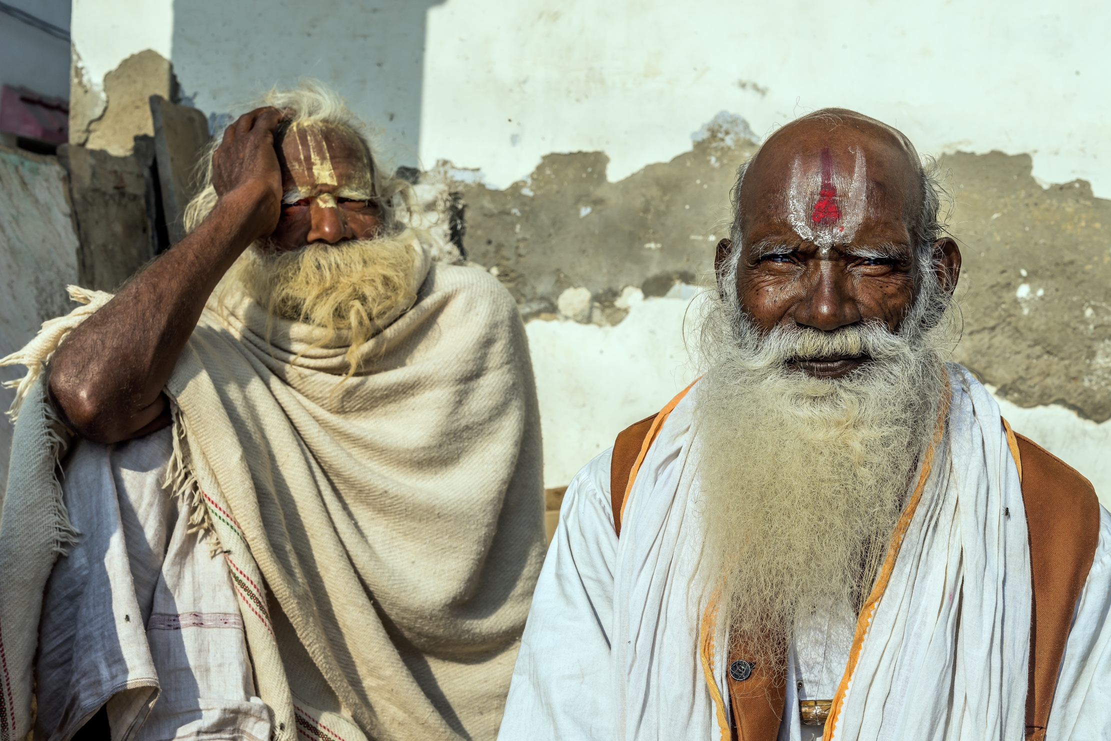 Uttar Pradesh 2017 - Santoni a Vrindavan