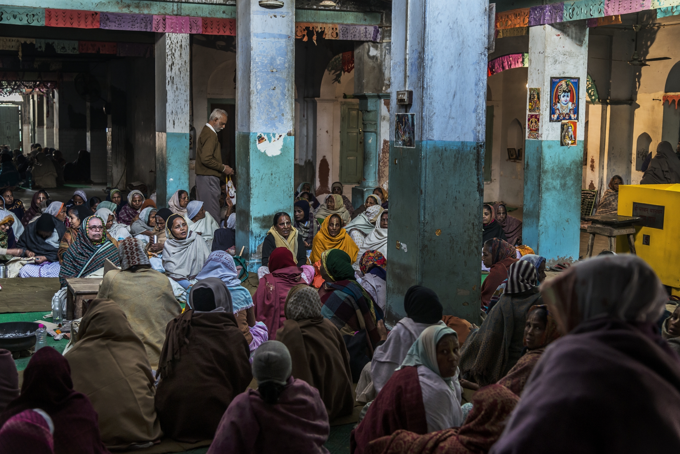 Uttar Pradesh 2017- Nel Tempio delle vedove a Vrindavan