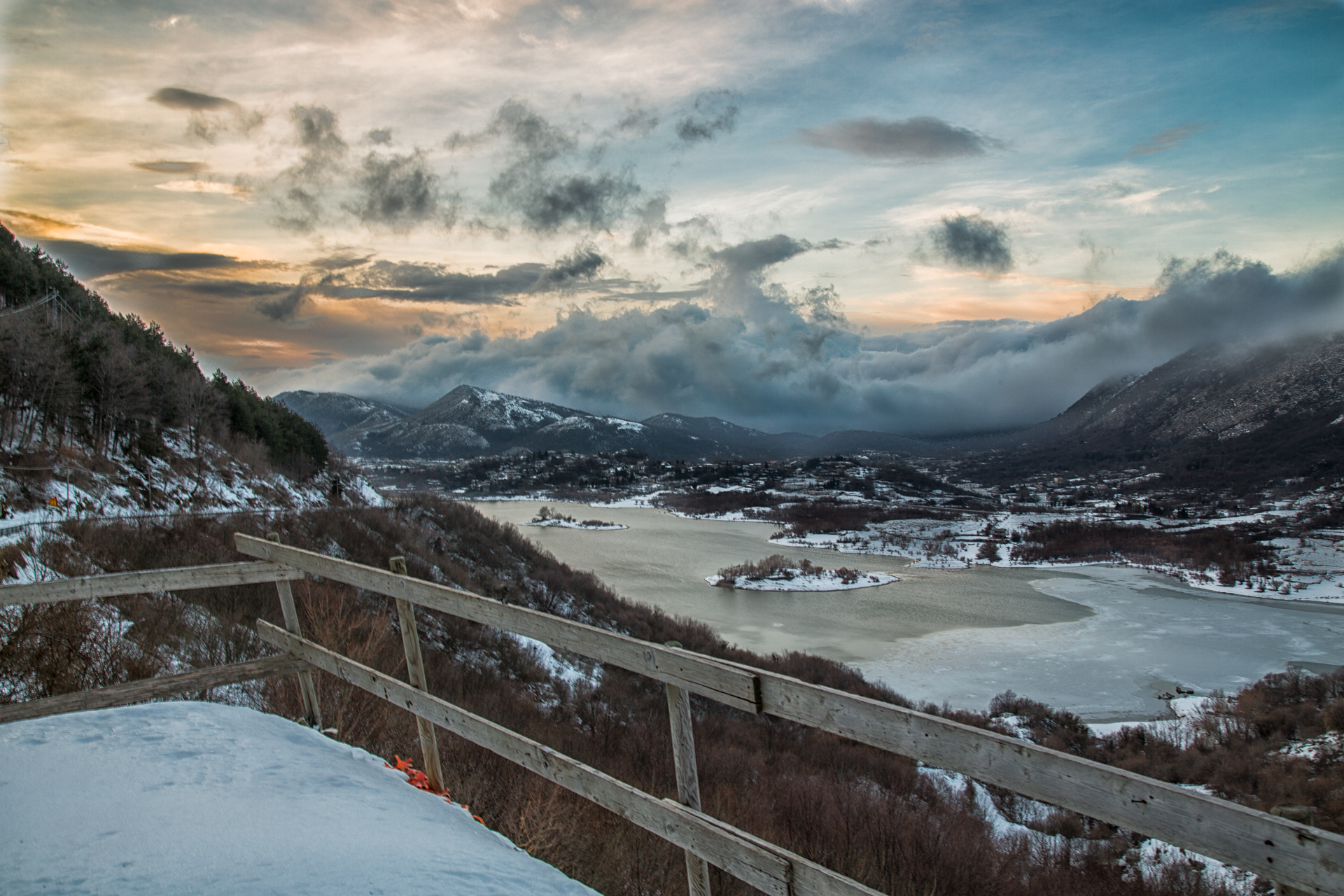 Lake view Gallo, Campania