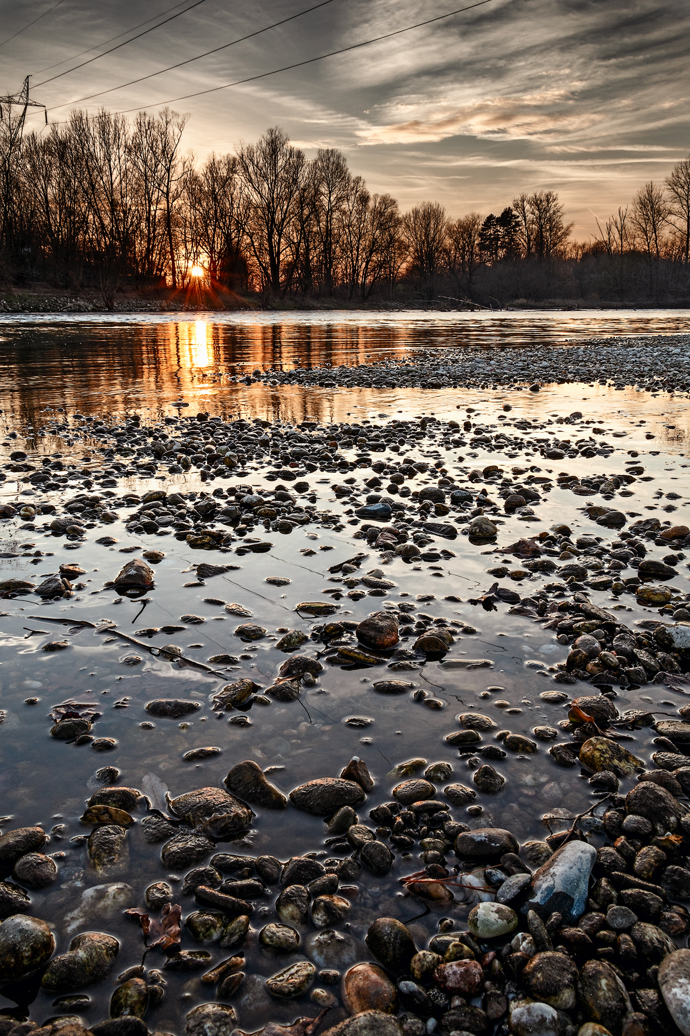 Fine giornata sul Ticino