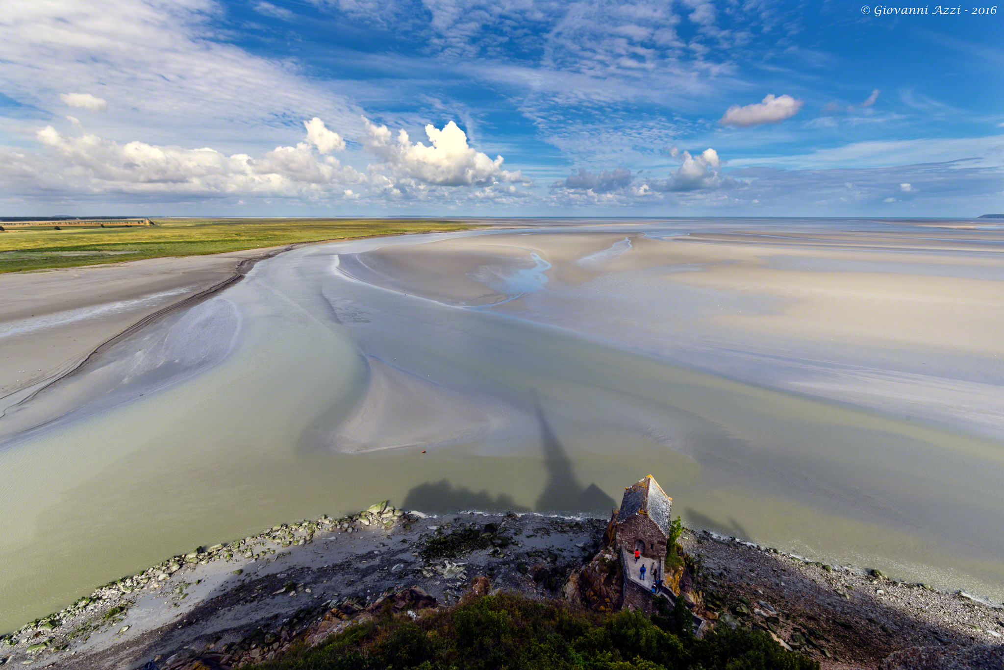 La baia di Mont Saint-Michel