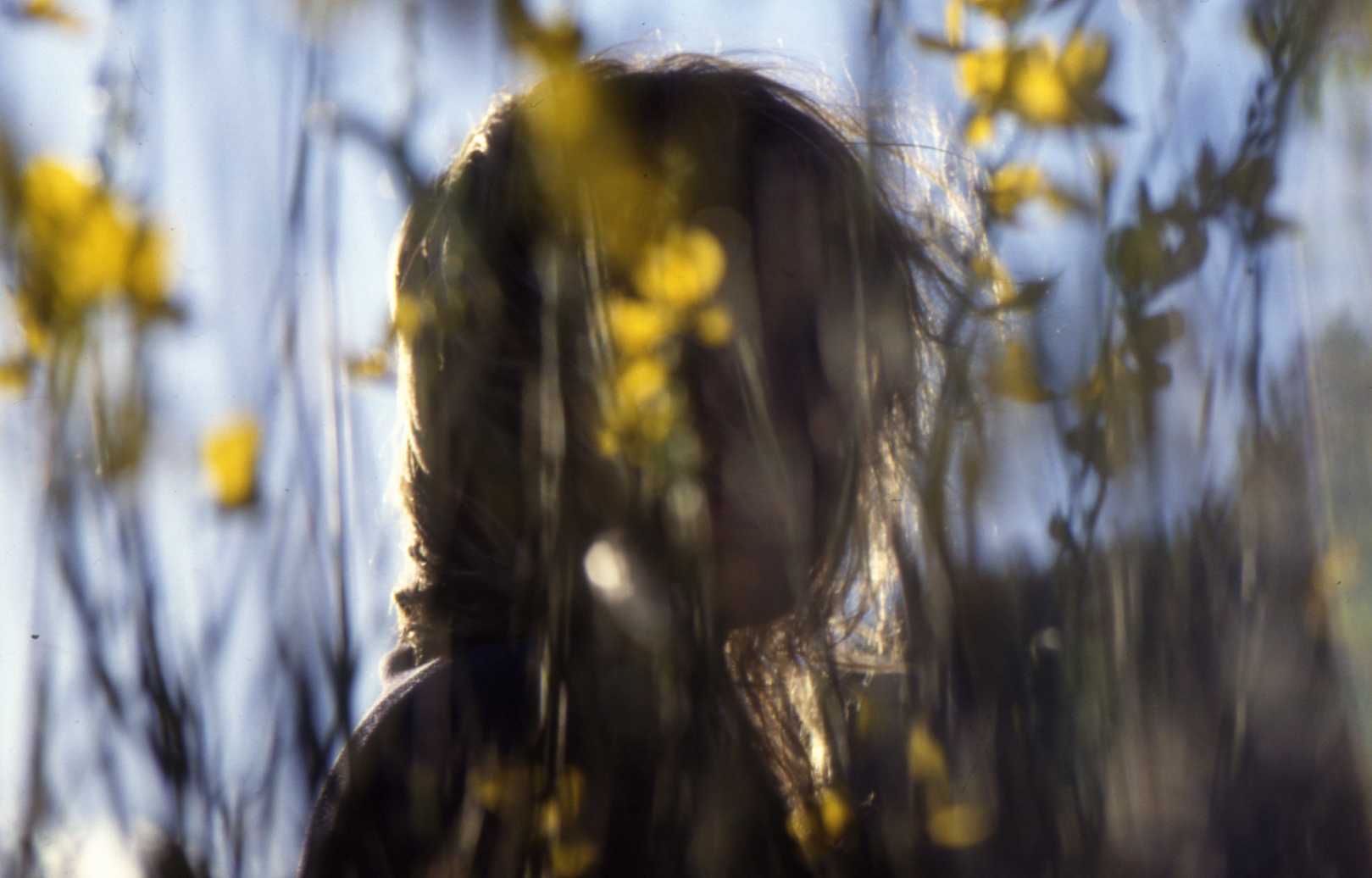 ritratto con ginestre