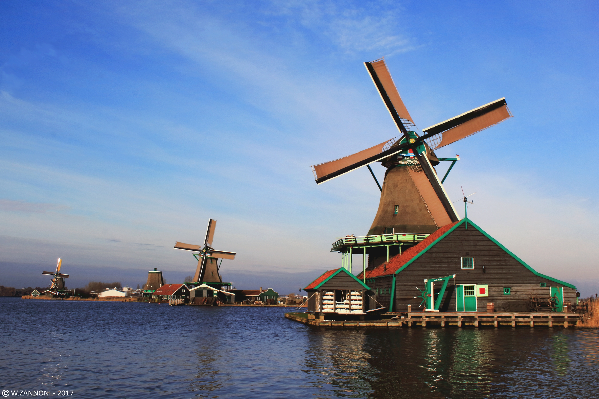 The mills of Zaanse Schans