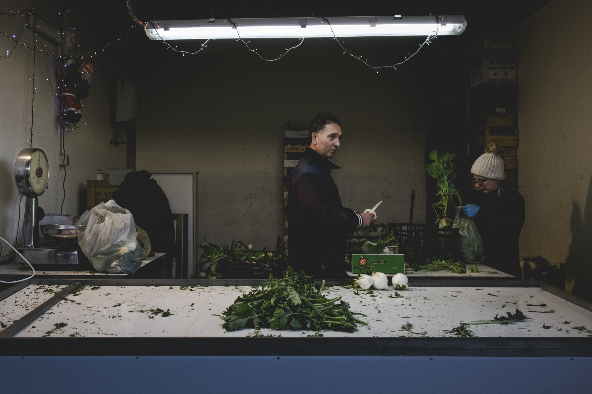 Bari tragedy: the last strain of turnips. © Davide Vacc...