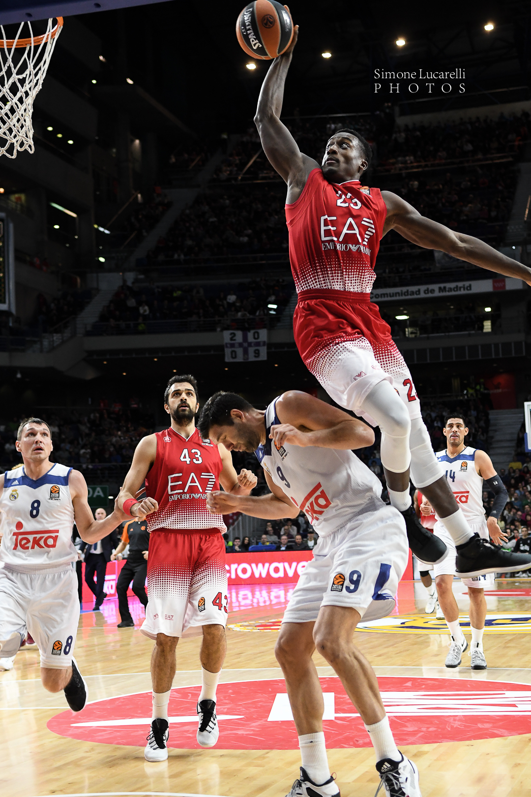 Awudu Abass - Real Madrid Vs. EA7 Armani Milano