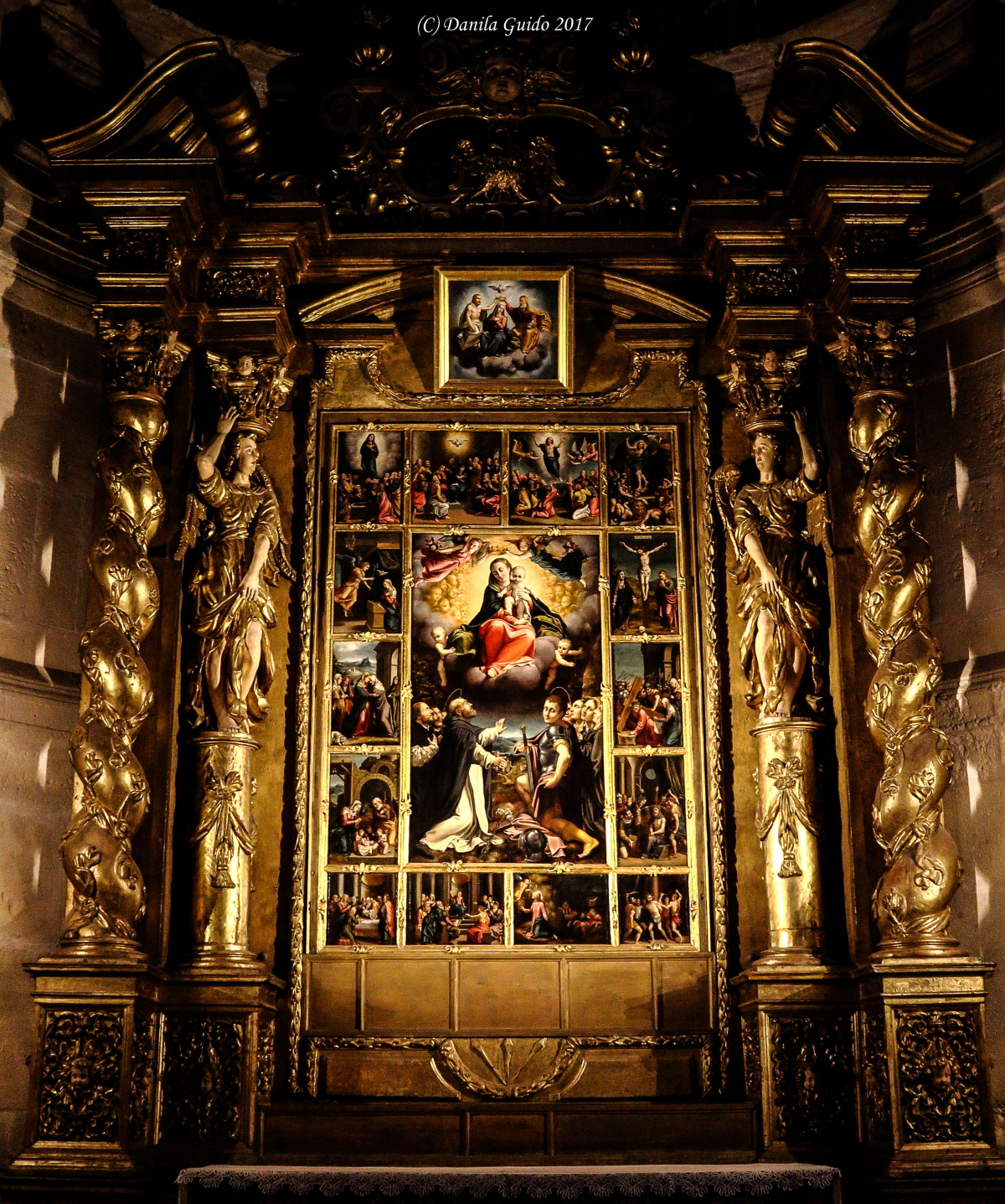 Altare della Madonna del Rosario - Duomo di Pavia