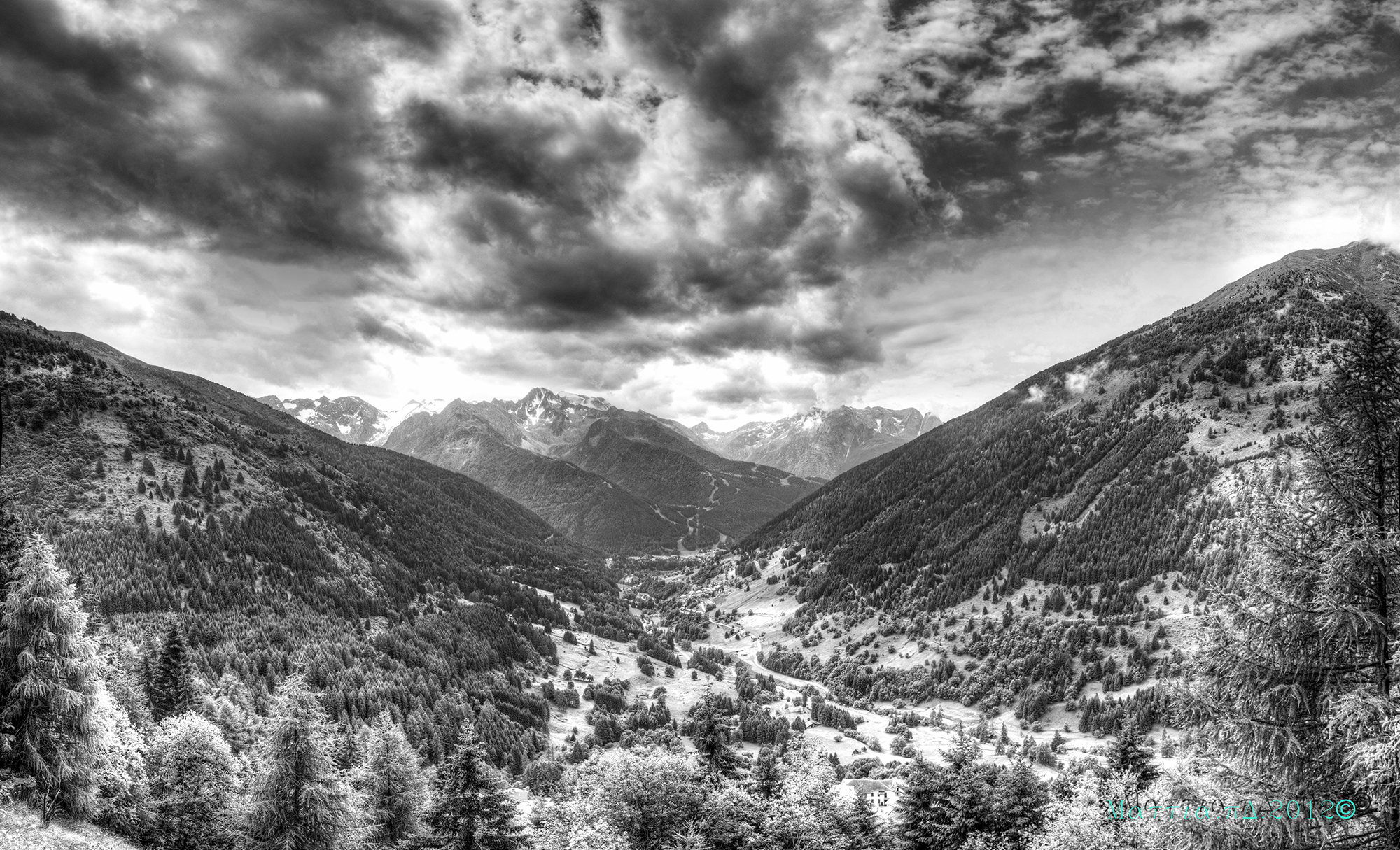 Valley piece in Lombardy