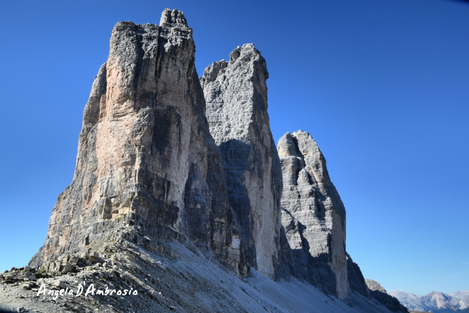 Three peaks of Lavaredo