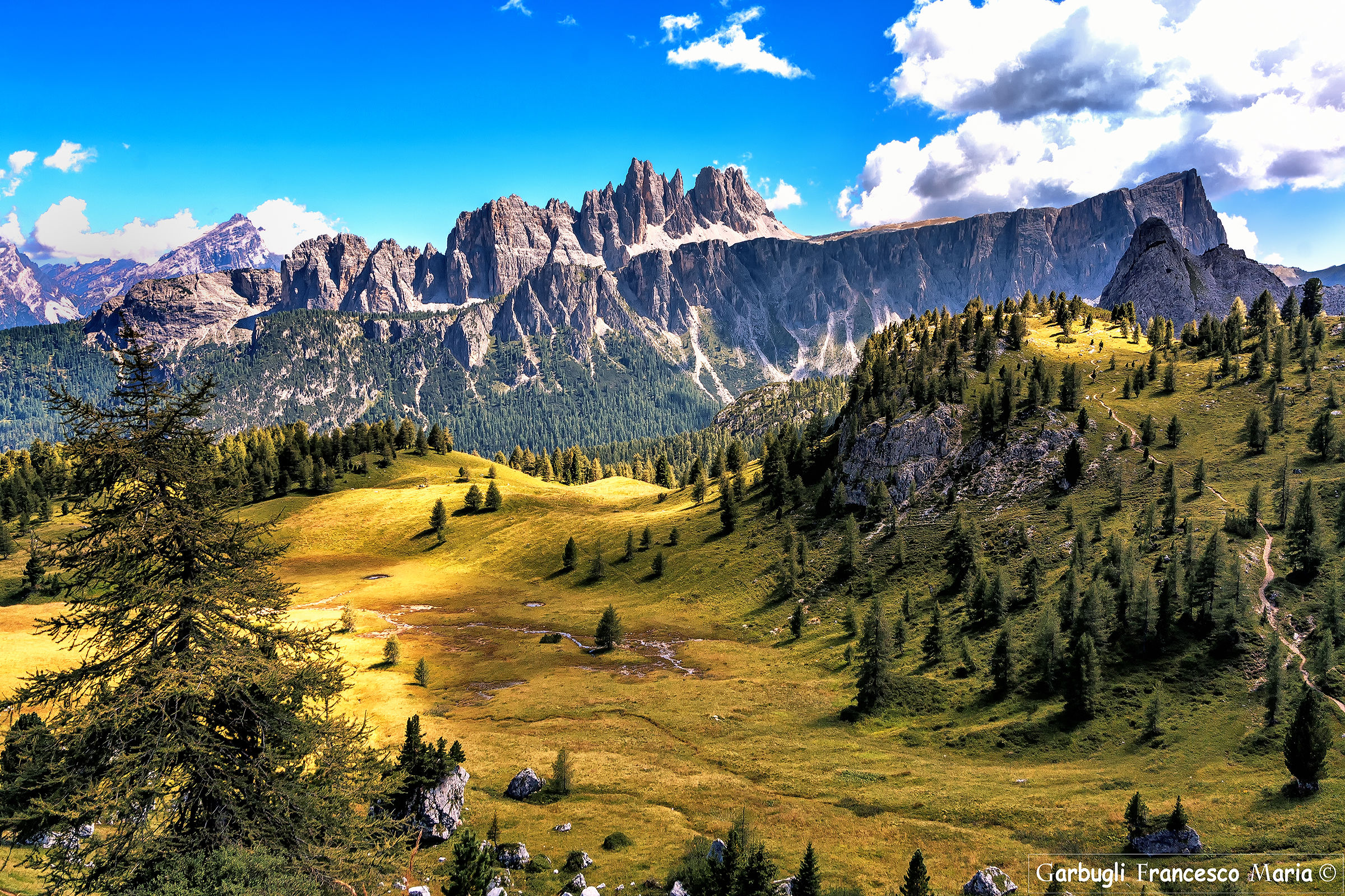 Panorama dalle Cinque Torri