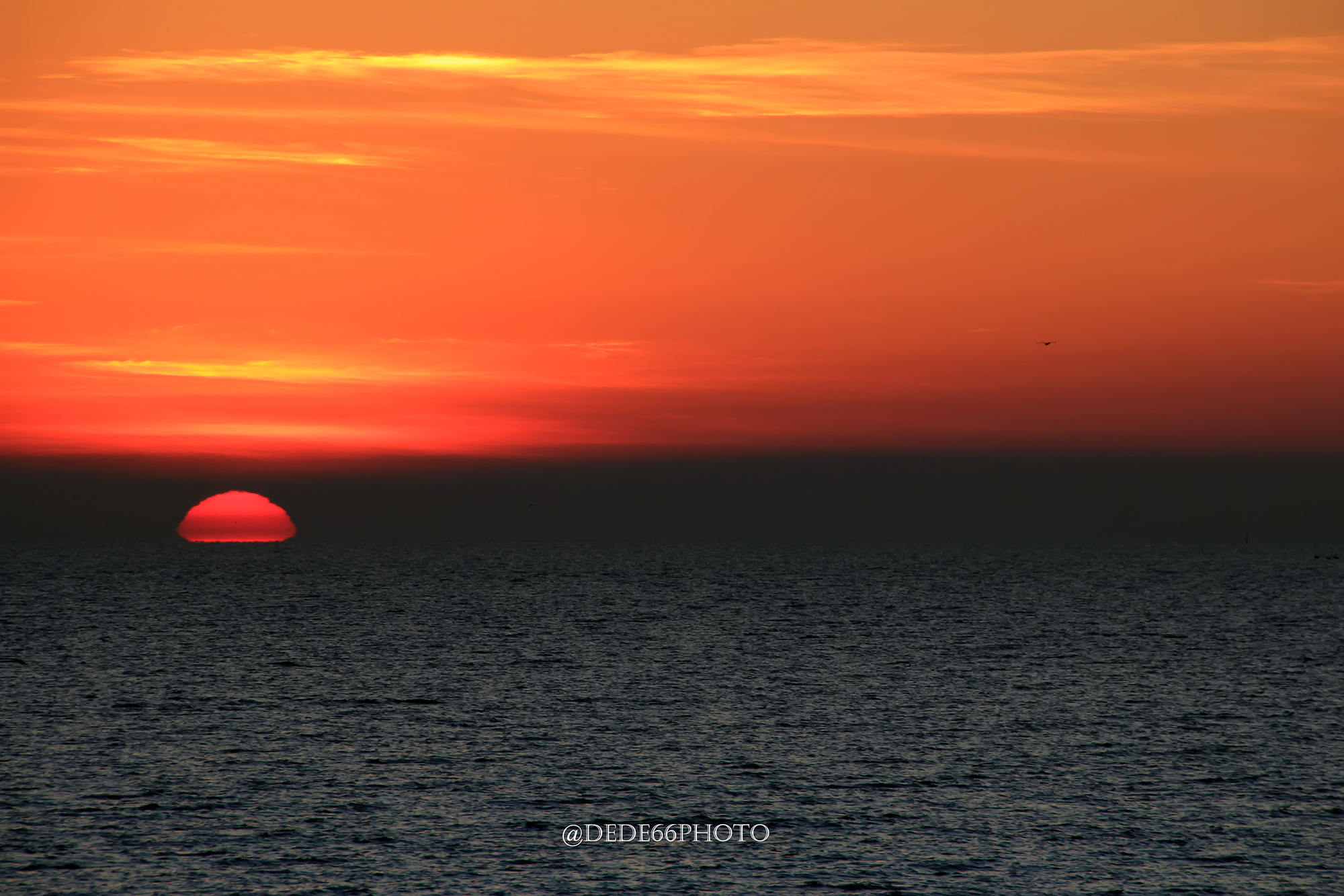 When the sea pushes out the sun
