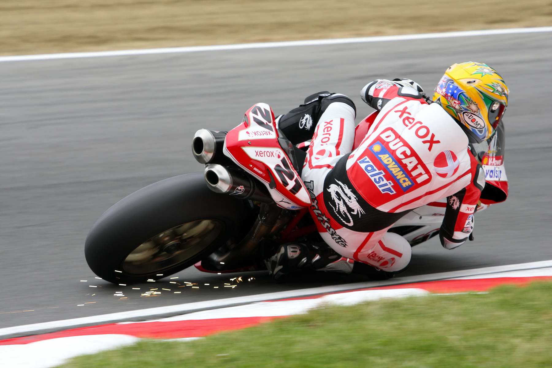 # 21 Troy Bayliss - Ducati 1098 F08 - Brands Hatch