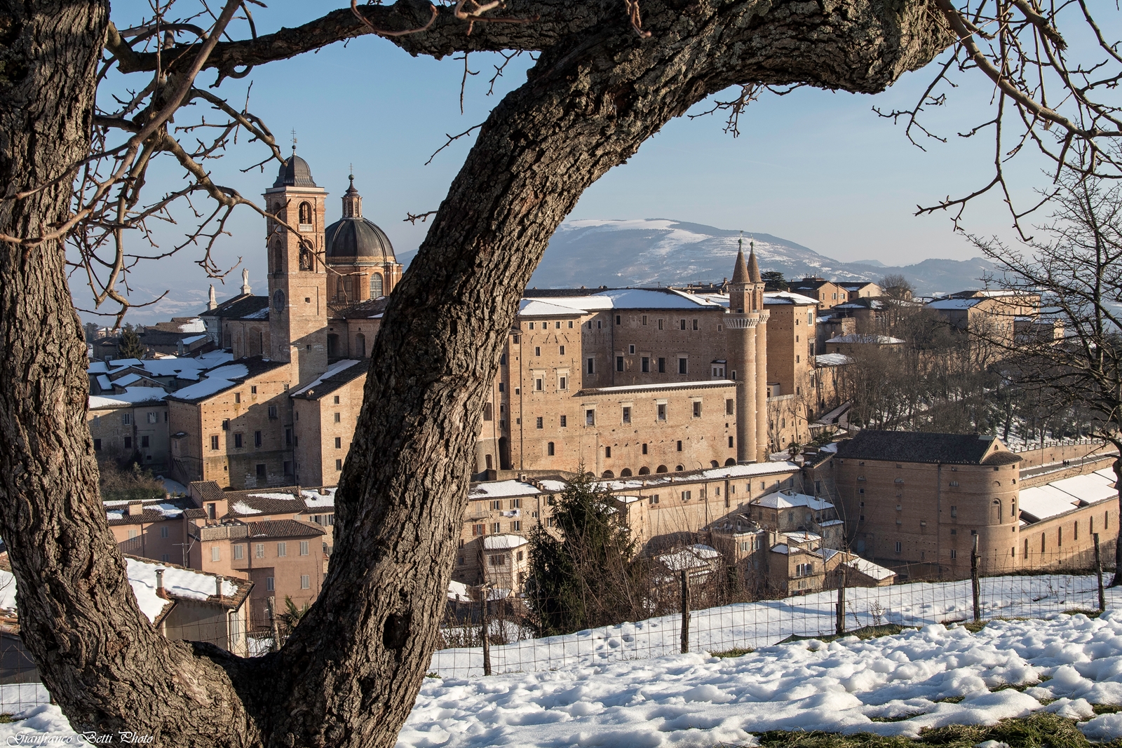 Urbino e la neve