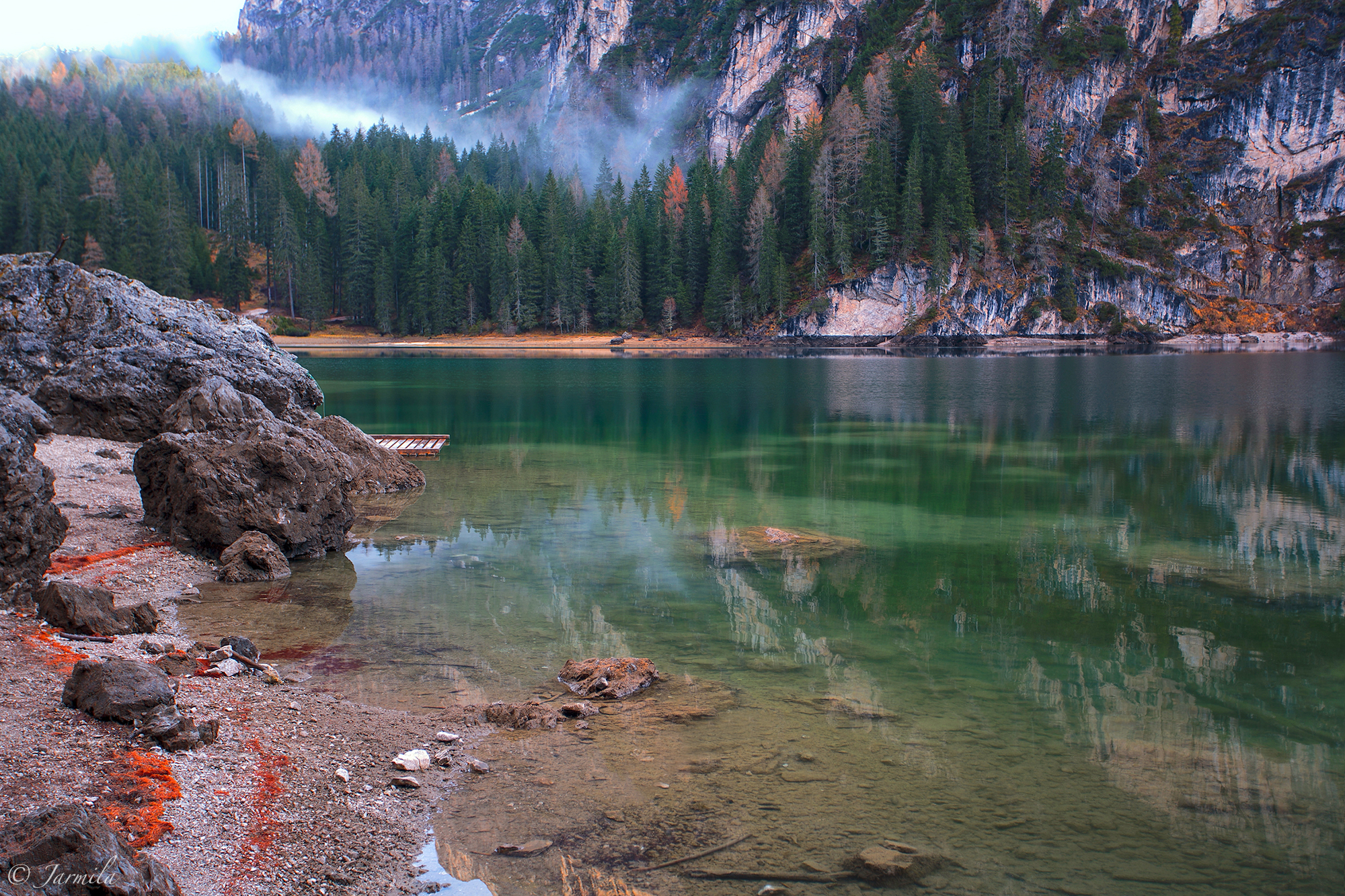Lake Braies - an oasis of peace