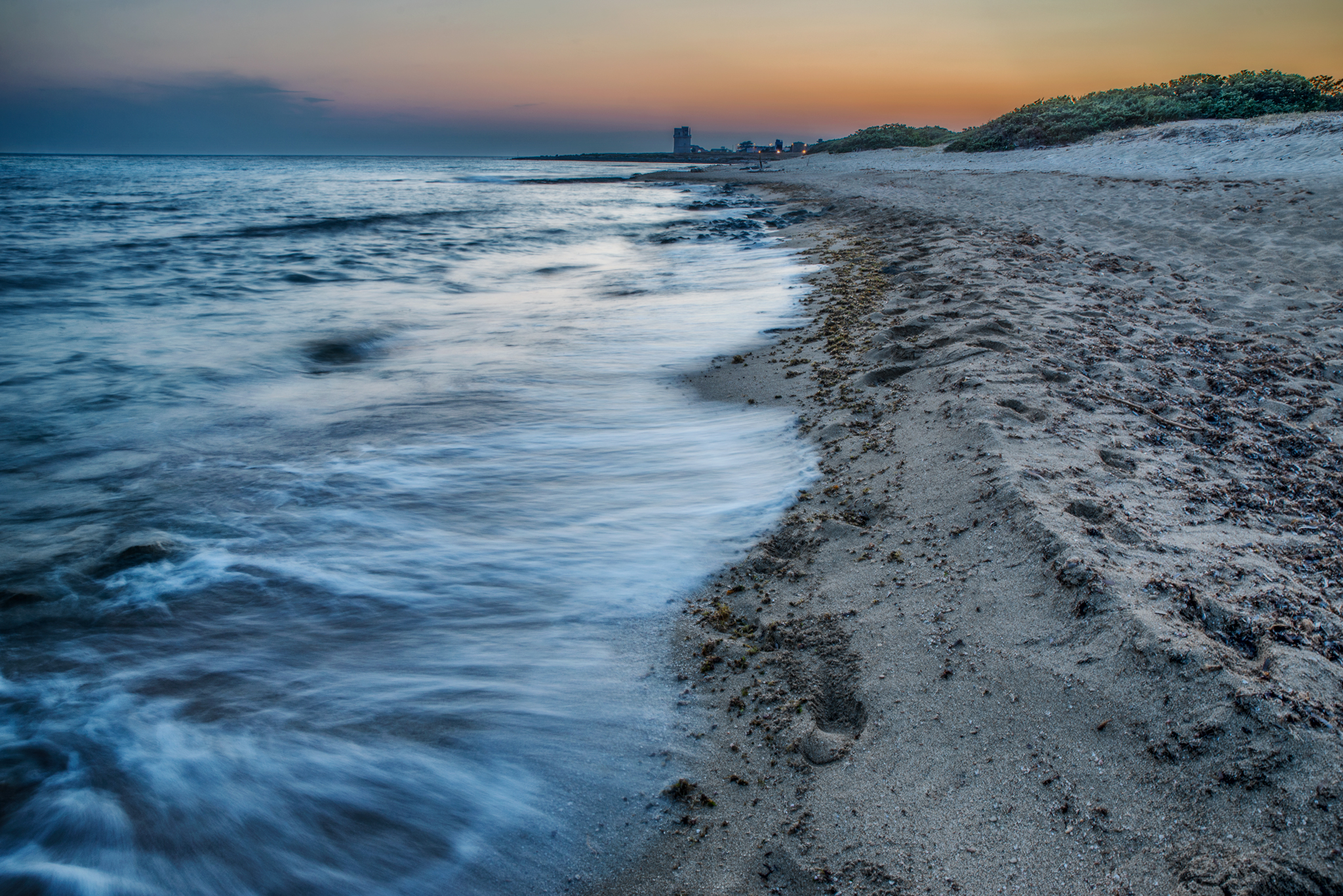 Tramonto a Torre Lapillo