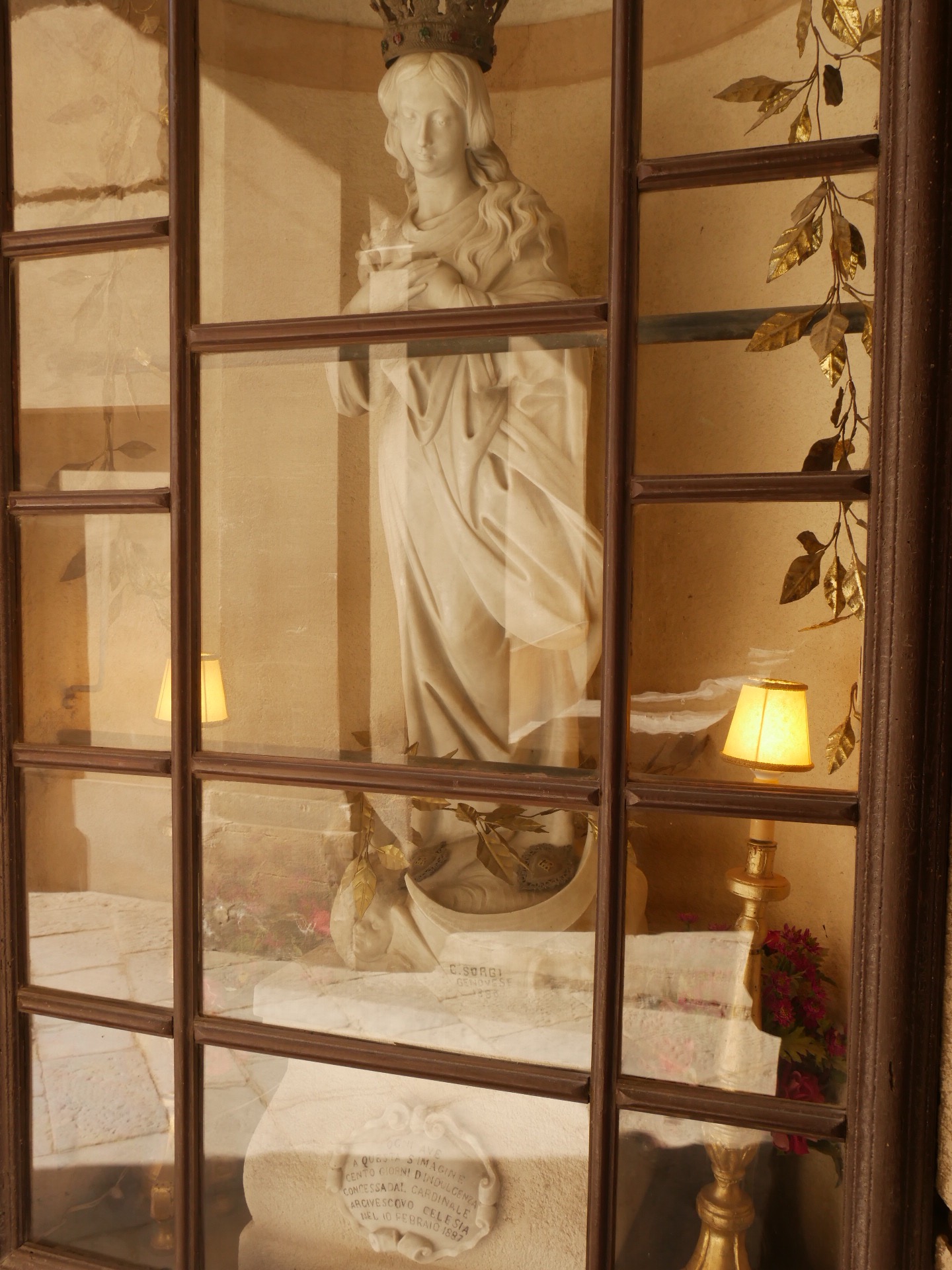 Vergine di Palazzo AjutamiCristo