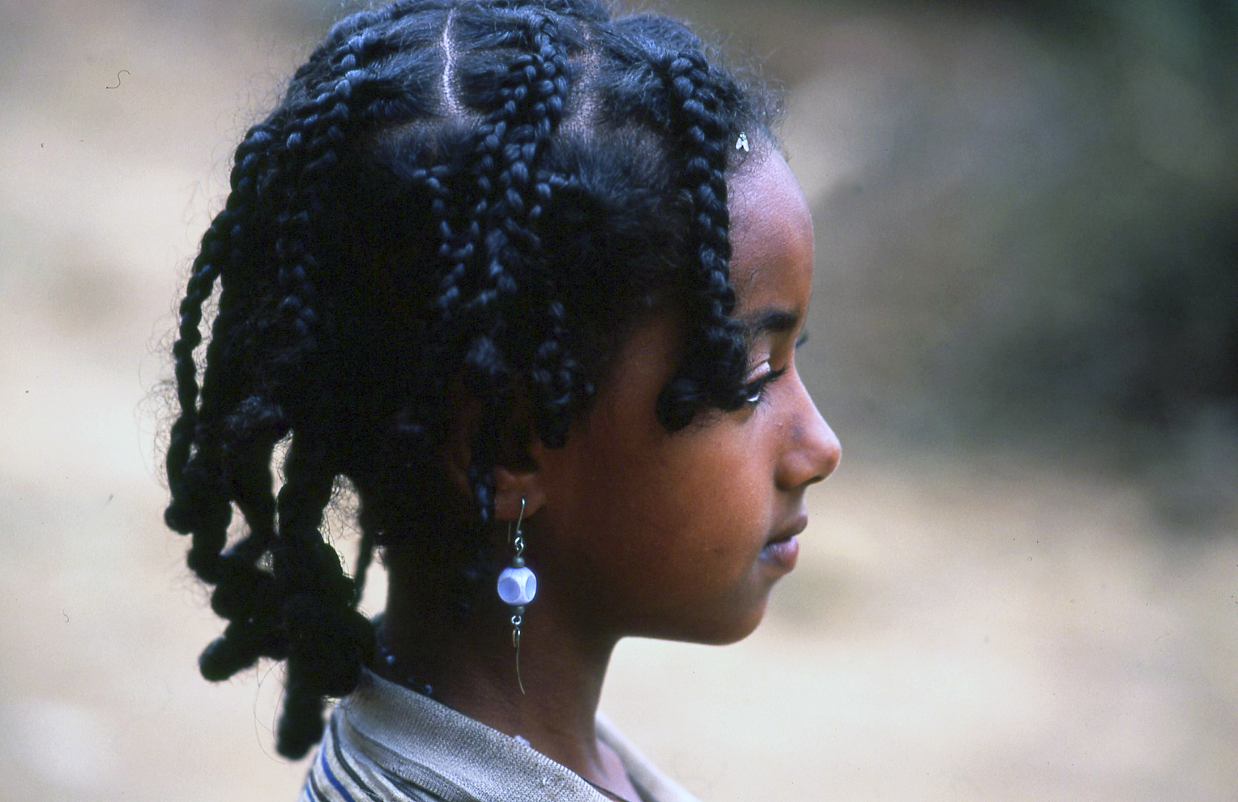 Profilo - ragazza etiope