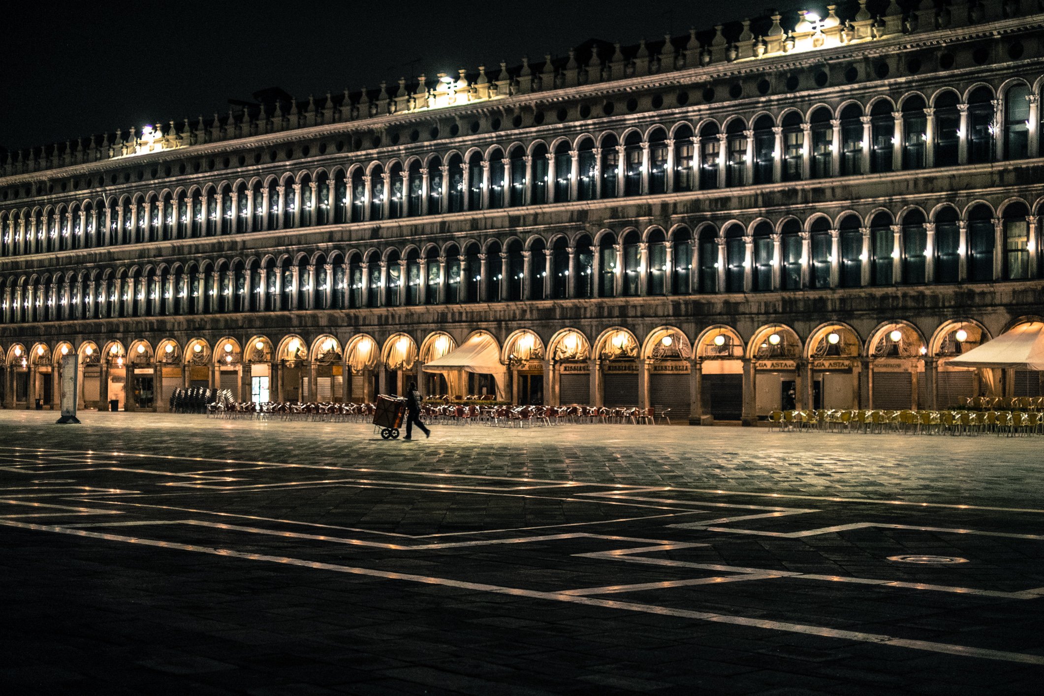 Piazza San Marco Deserta... o quasi