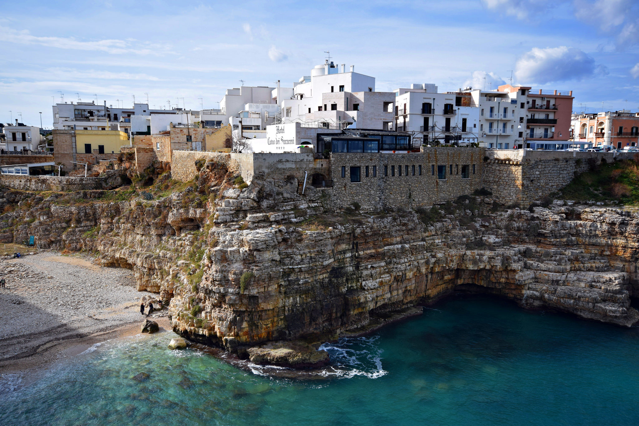 Polignano, the new village