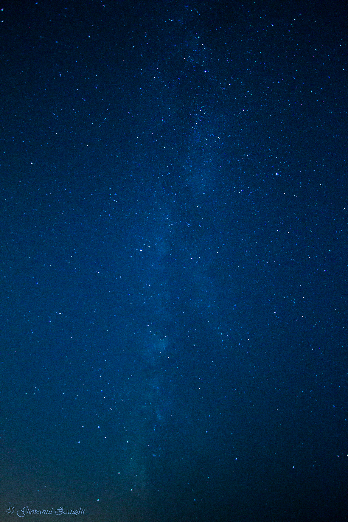 Milky Way in August