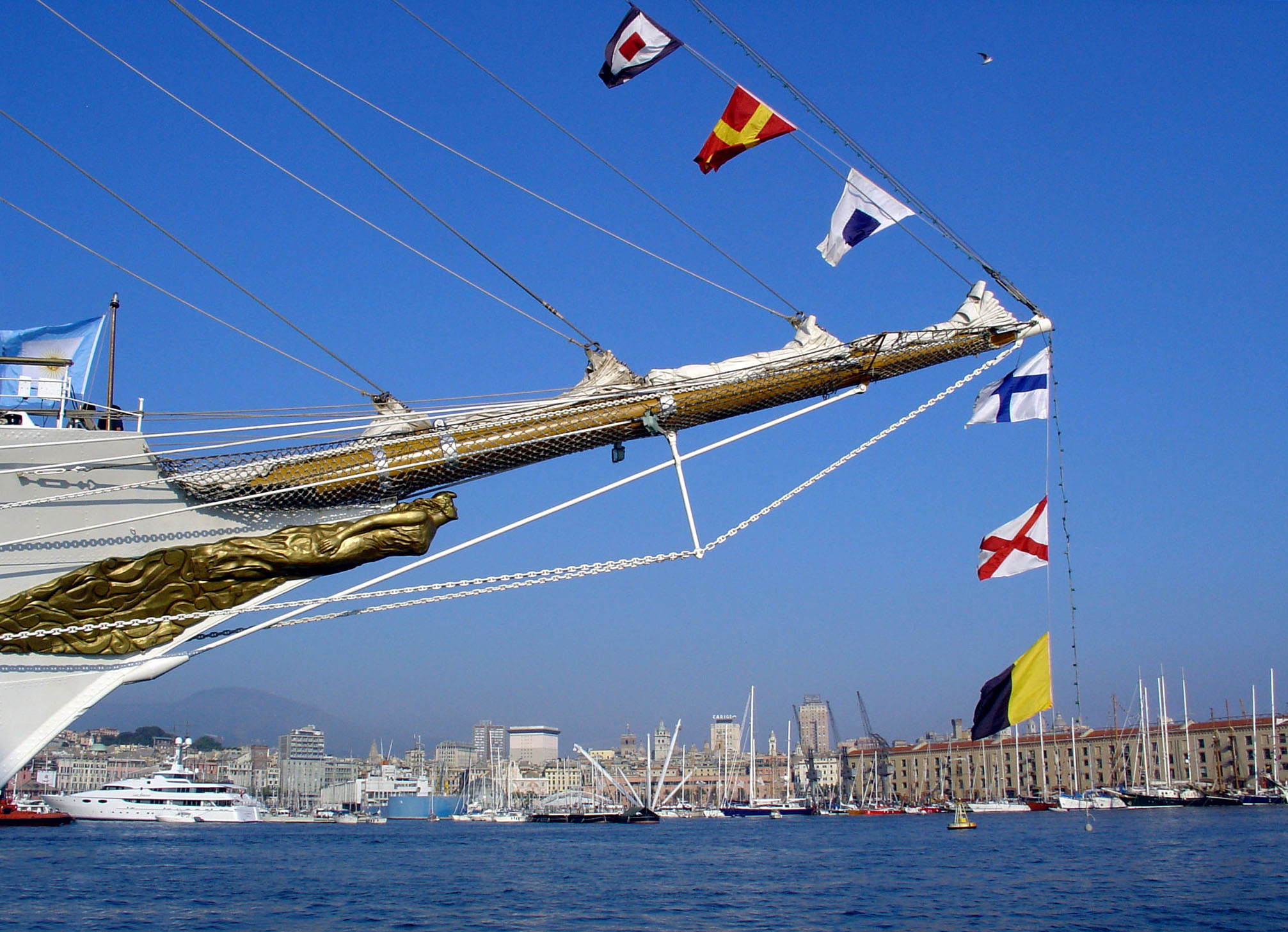 Genova tra cielo e mare