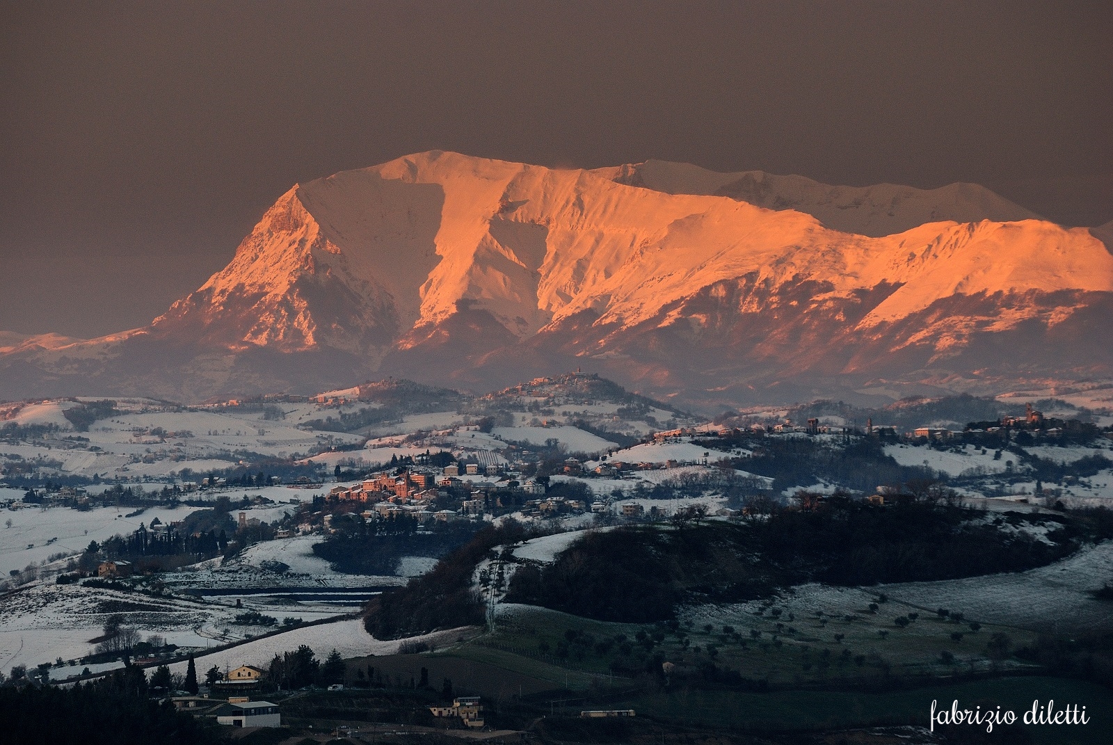 Dawn on the Sibillini