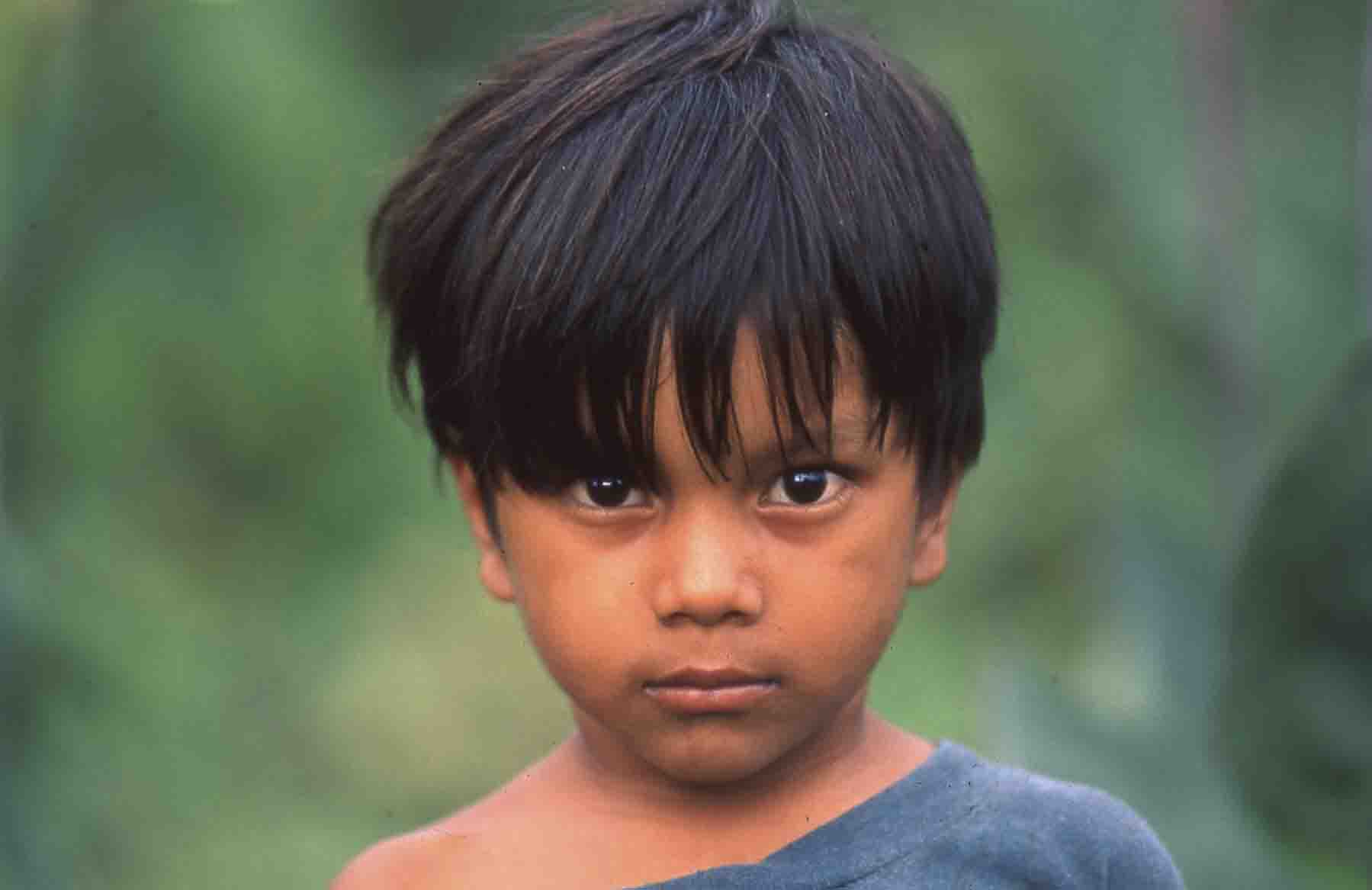 Sguardo intenso - Laos