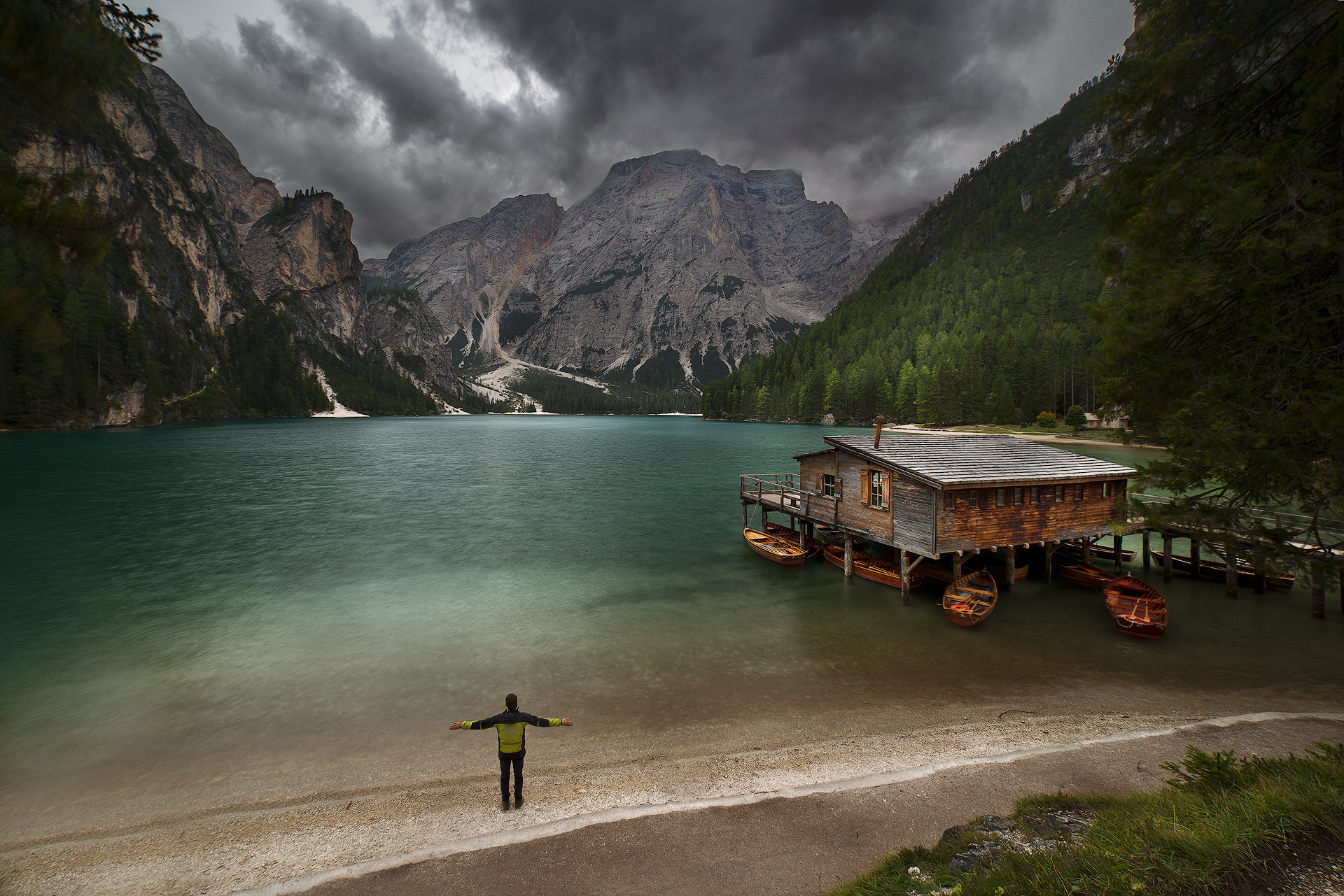 Ti abbraccio lago di Braies