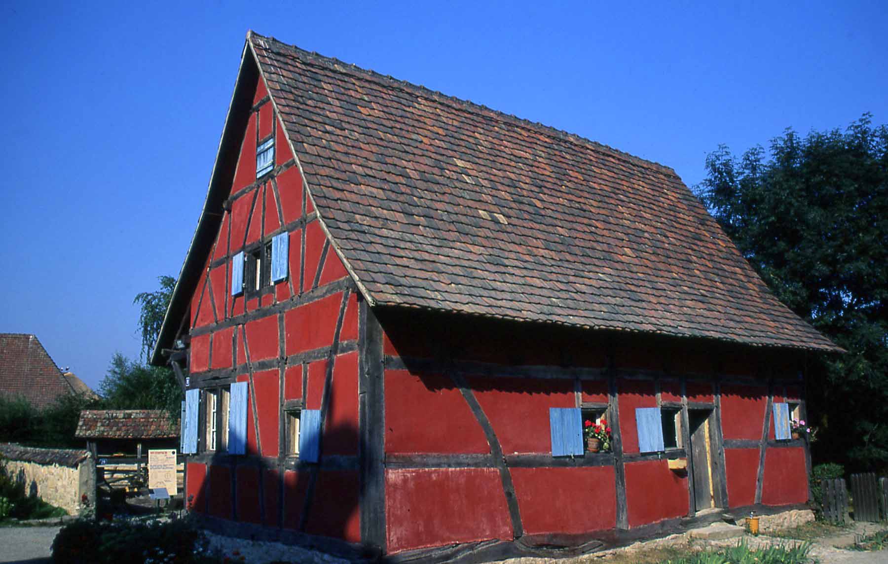 Maison en-timbered Alsace