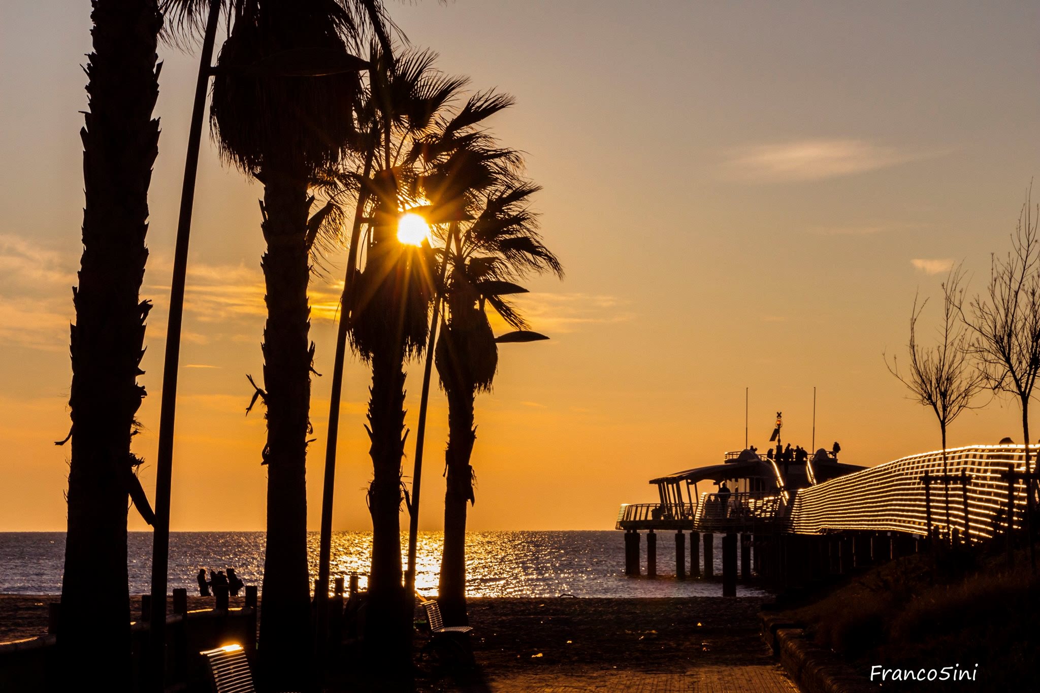 Jetty in Lido di Camaiore