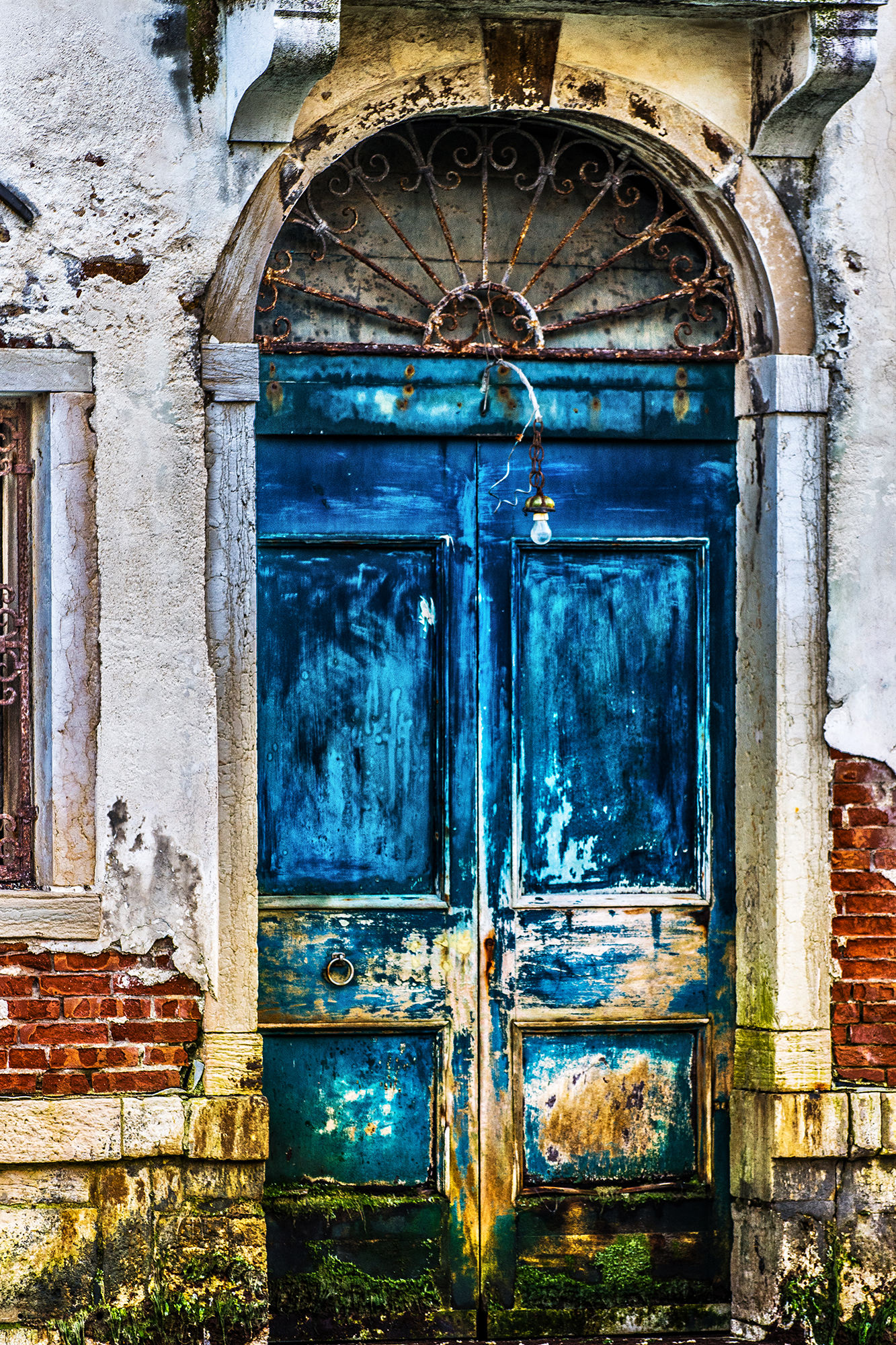 Old door in Venice