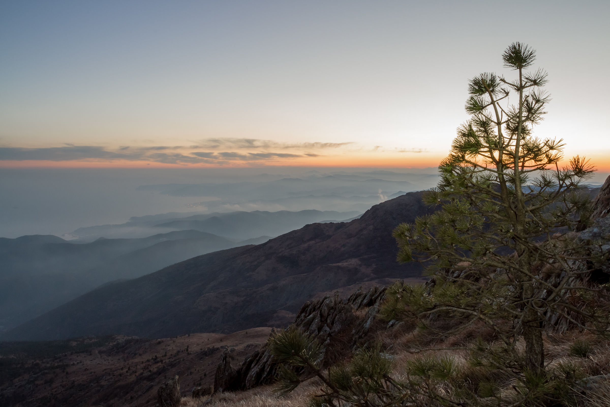 Tramonto dal Monte Rama