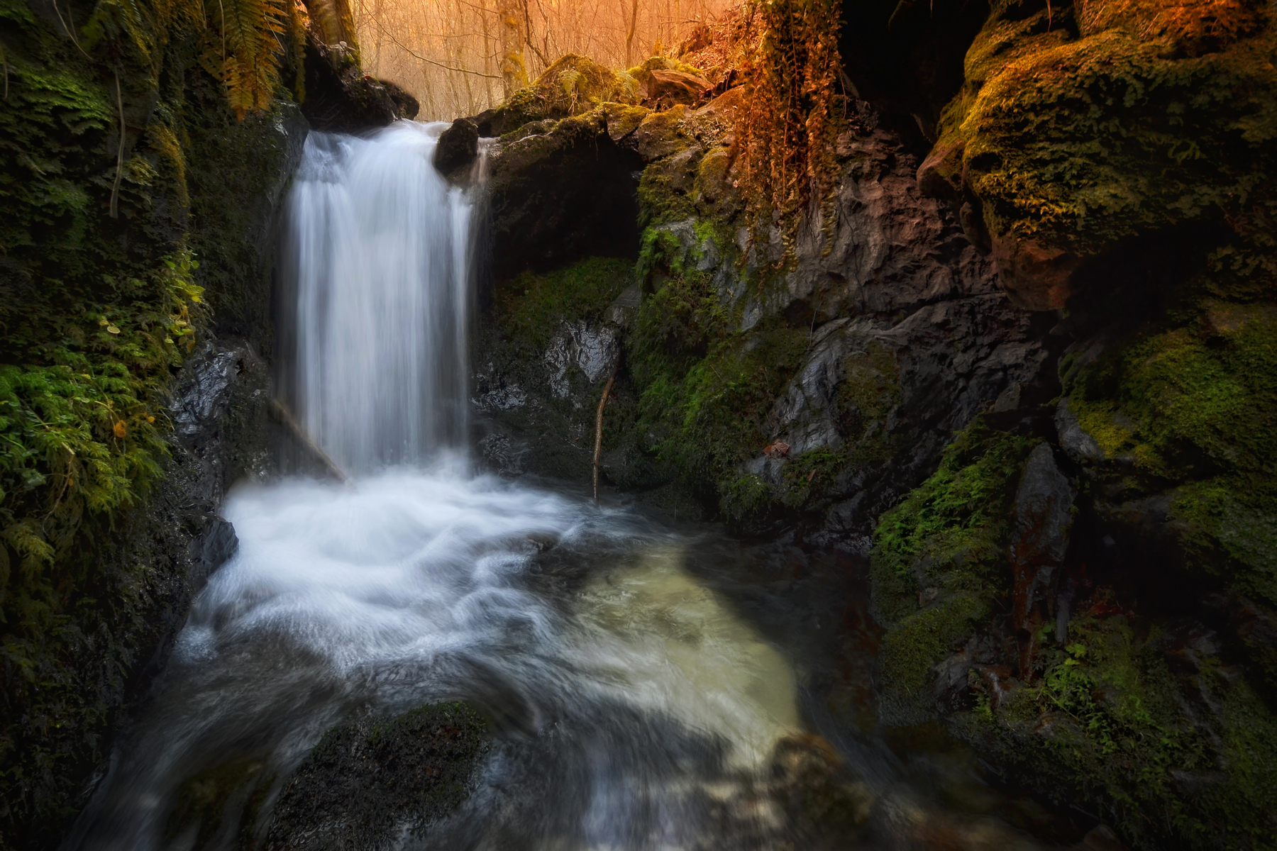 In the shadow of the earth