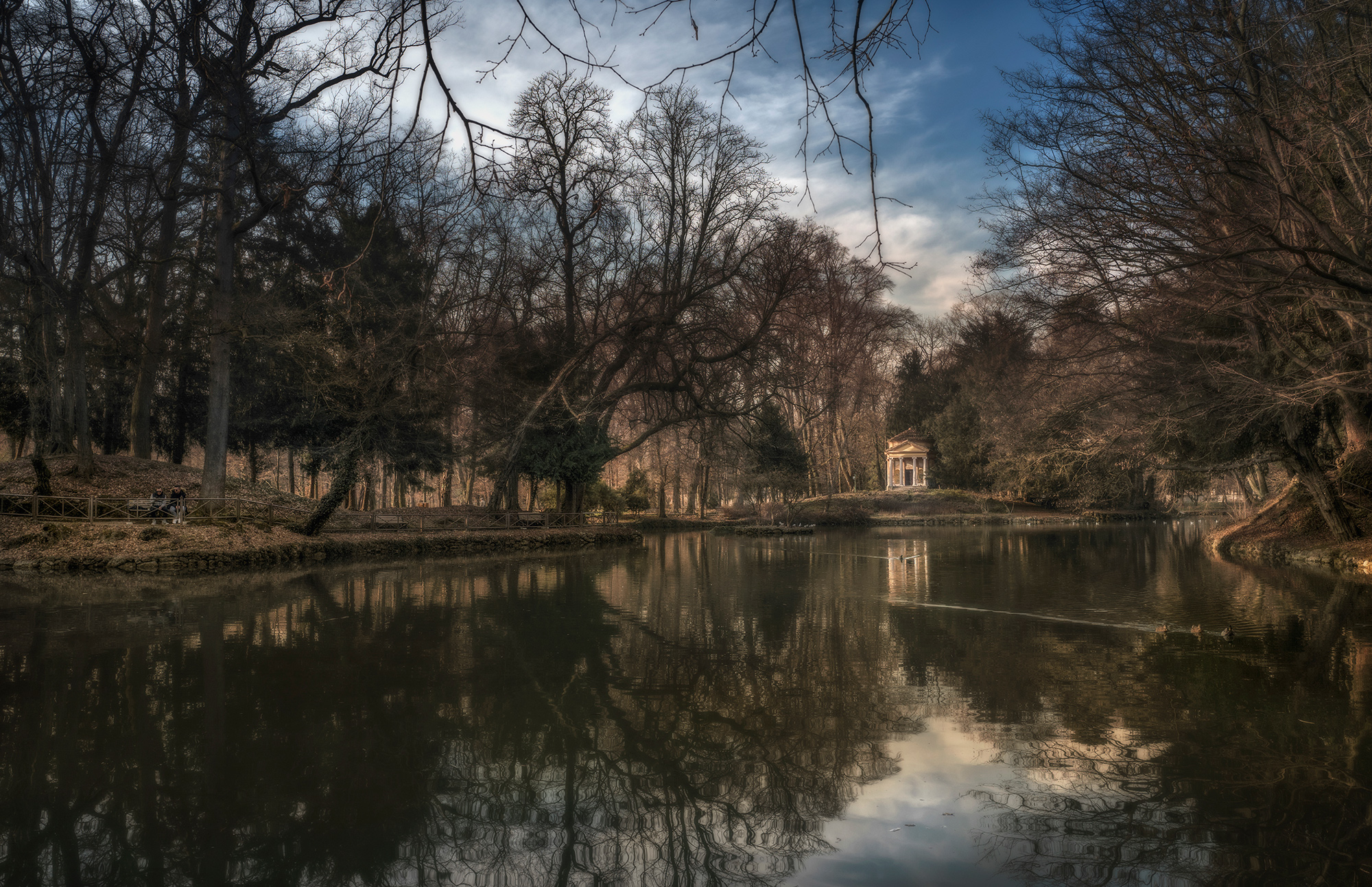 Il laghetto di Villa Reale