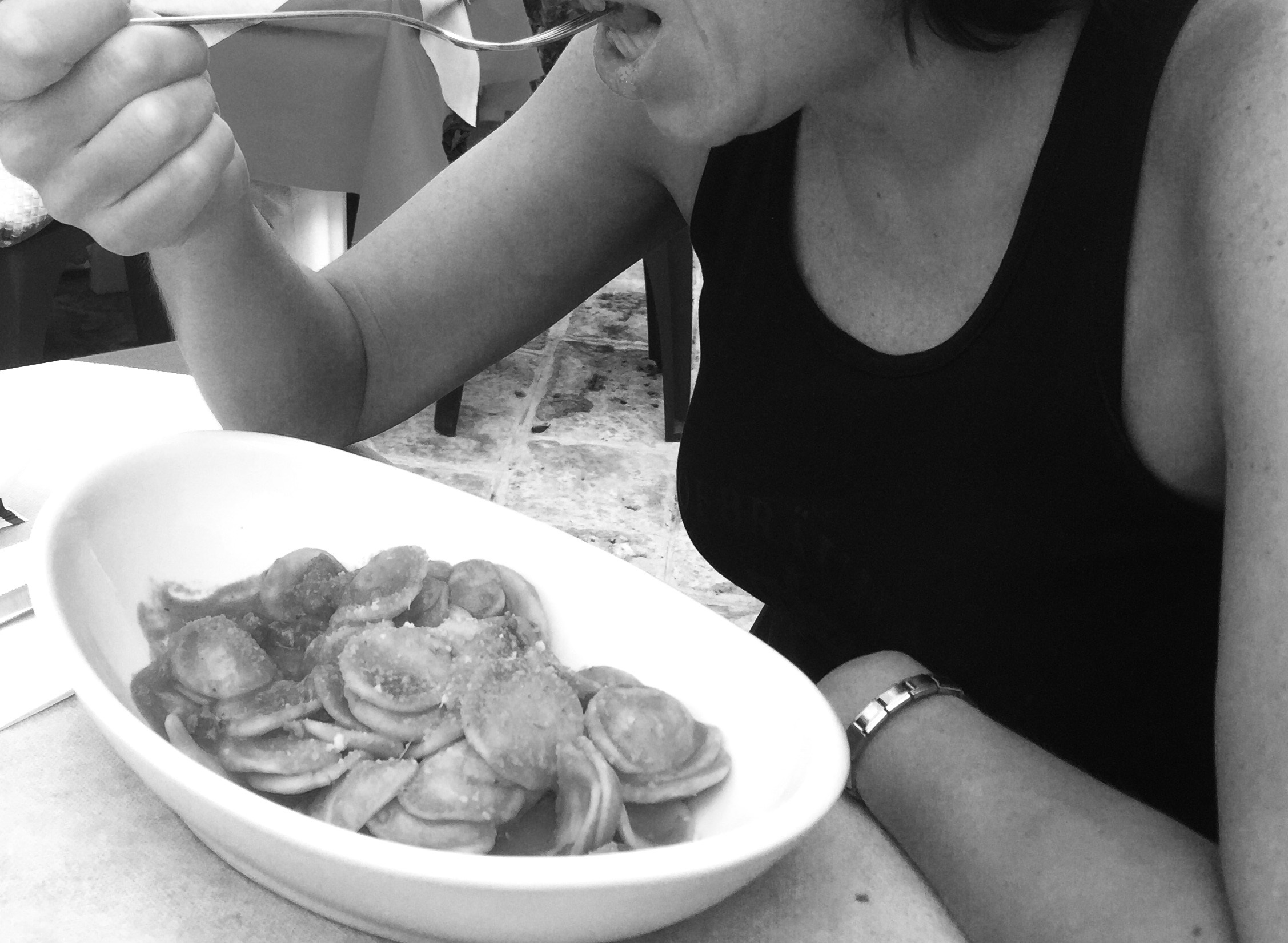 Appetite comes with eating!