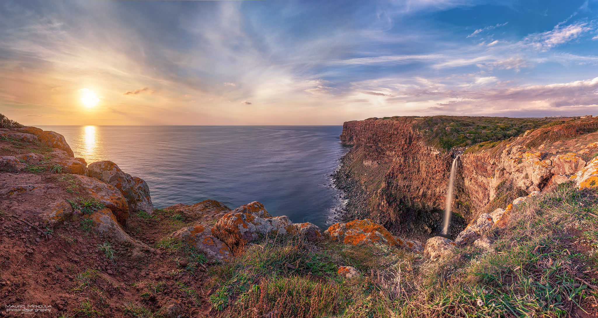 Capo Nieddu Waterfall