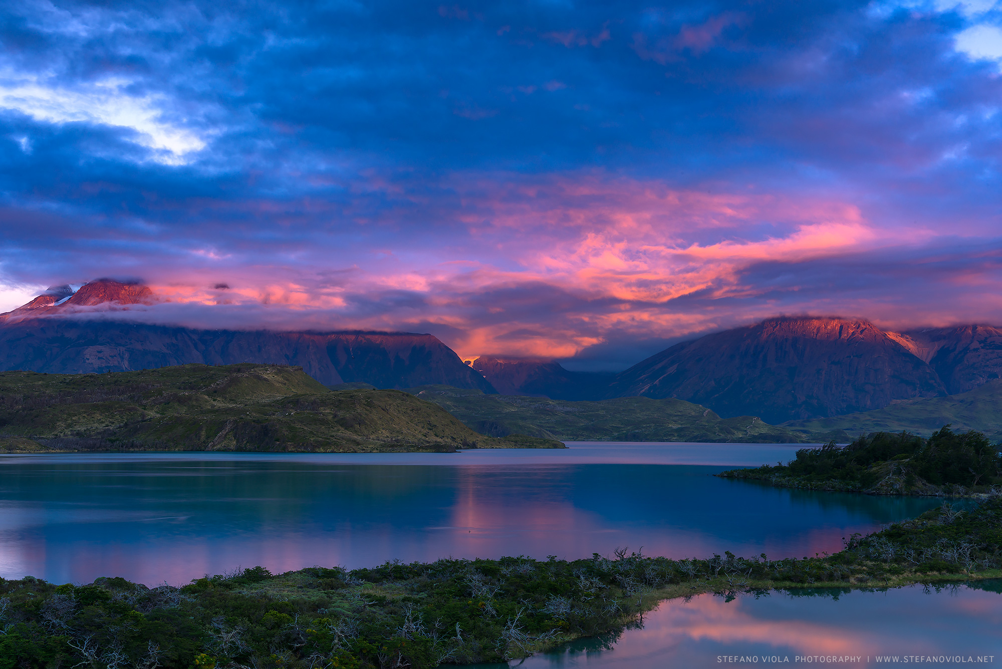 Sunrise in Torres del Paine - Chile