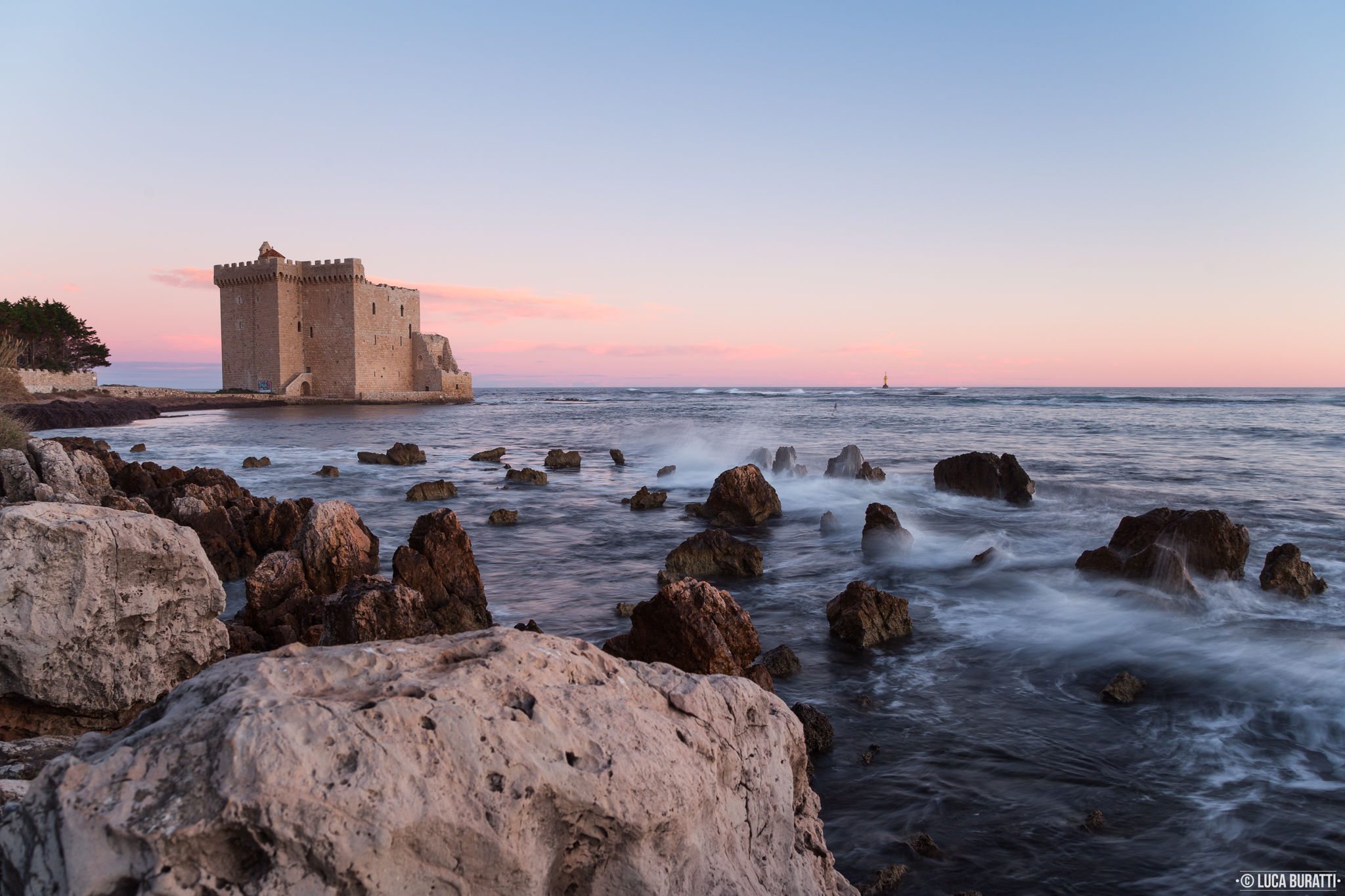 Fortified monastery, Ile Saint Honorat