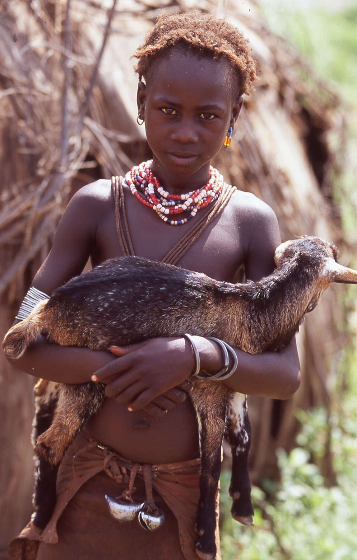 Con l'agnellino - Etiopia