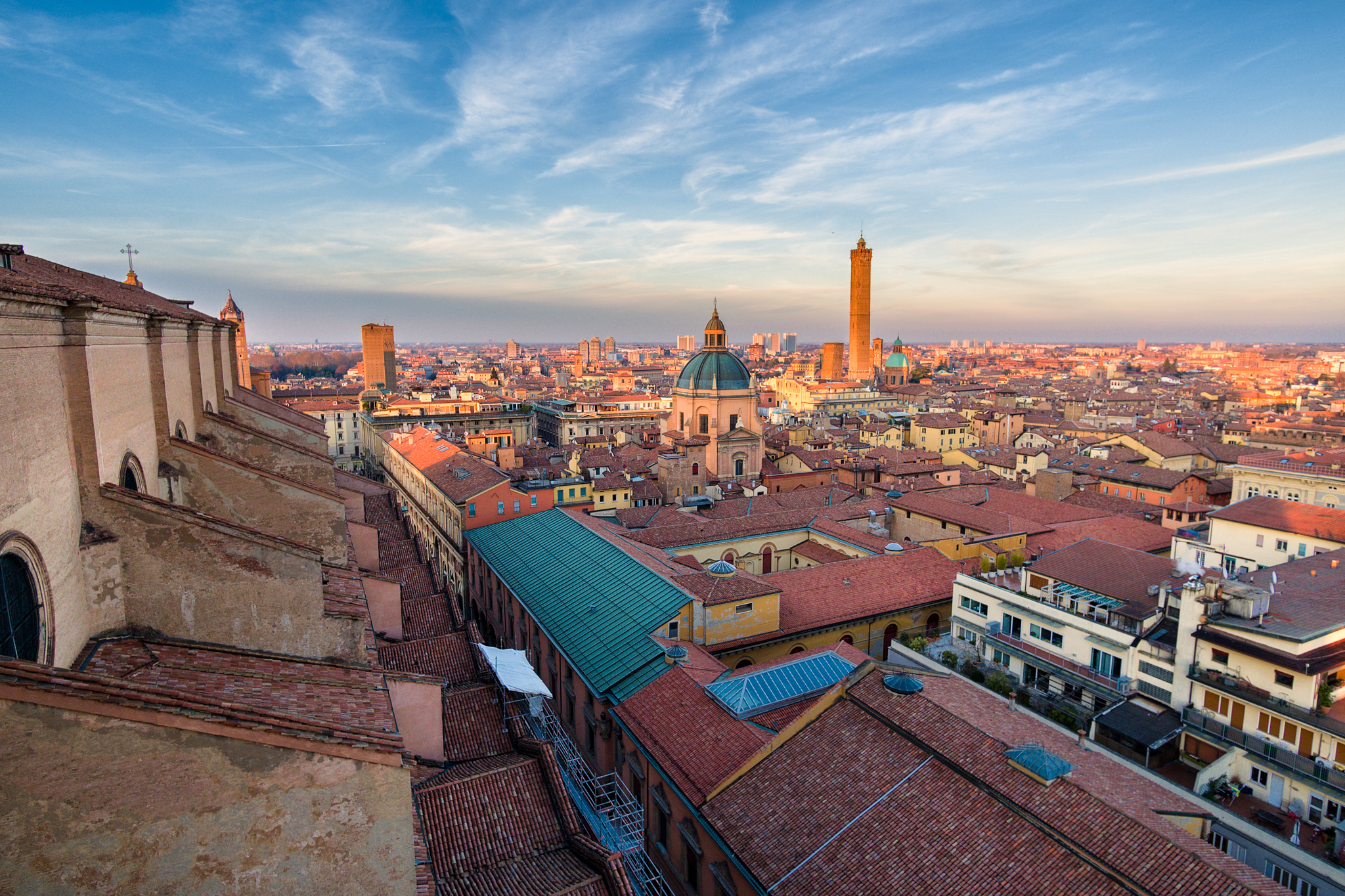 Dal terrazzo di San Petronio