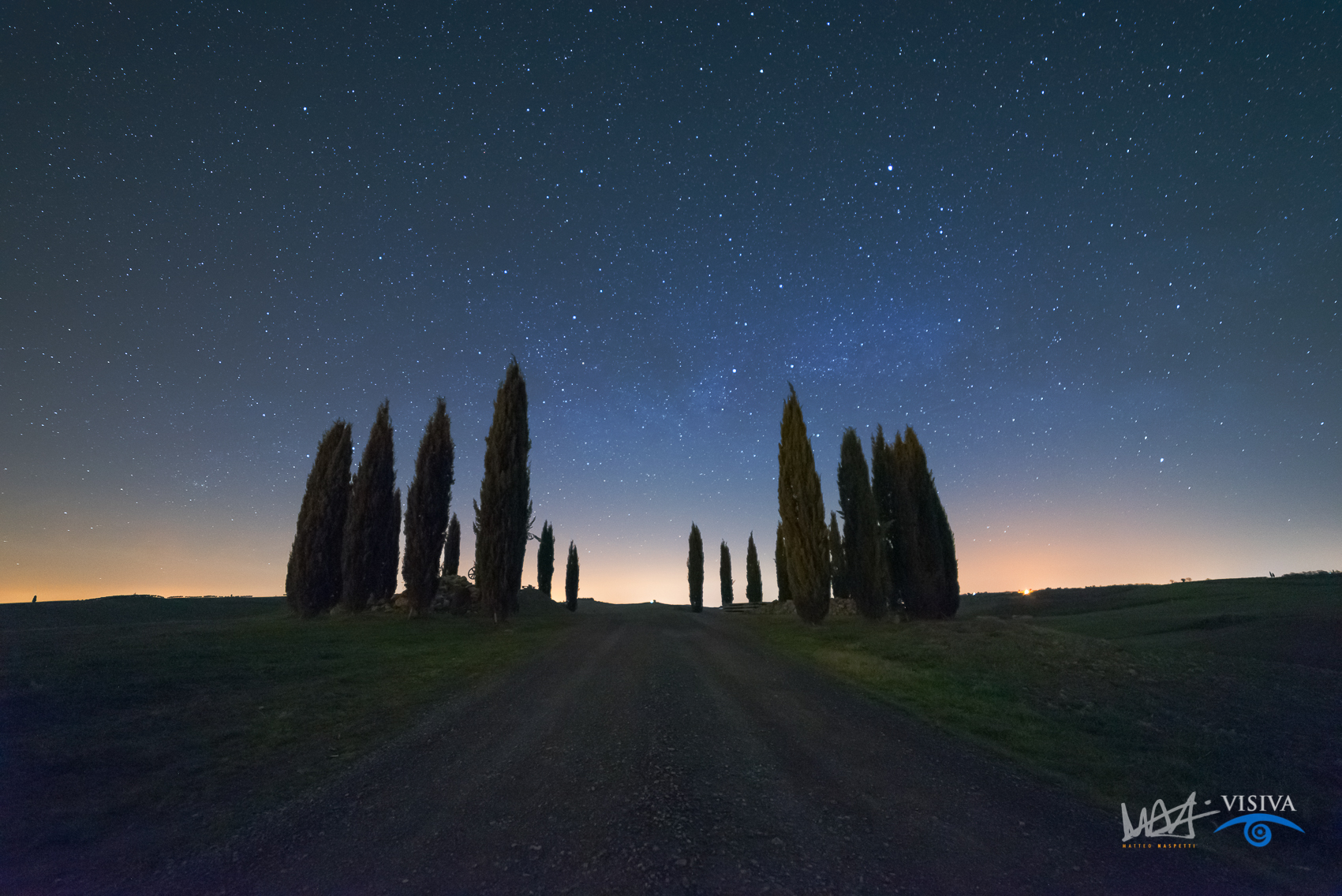 The cypress of San Quirico d'Orcia