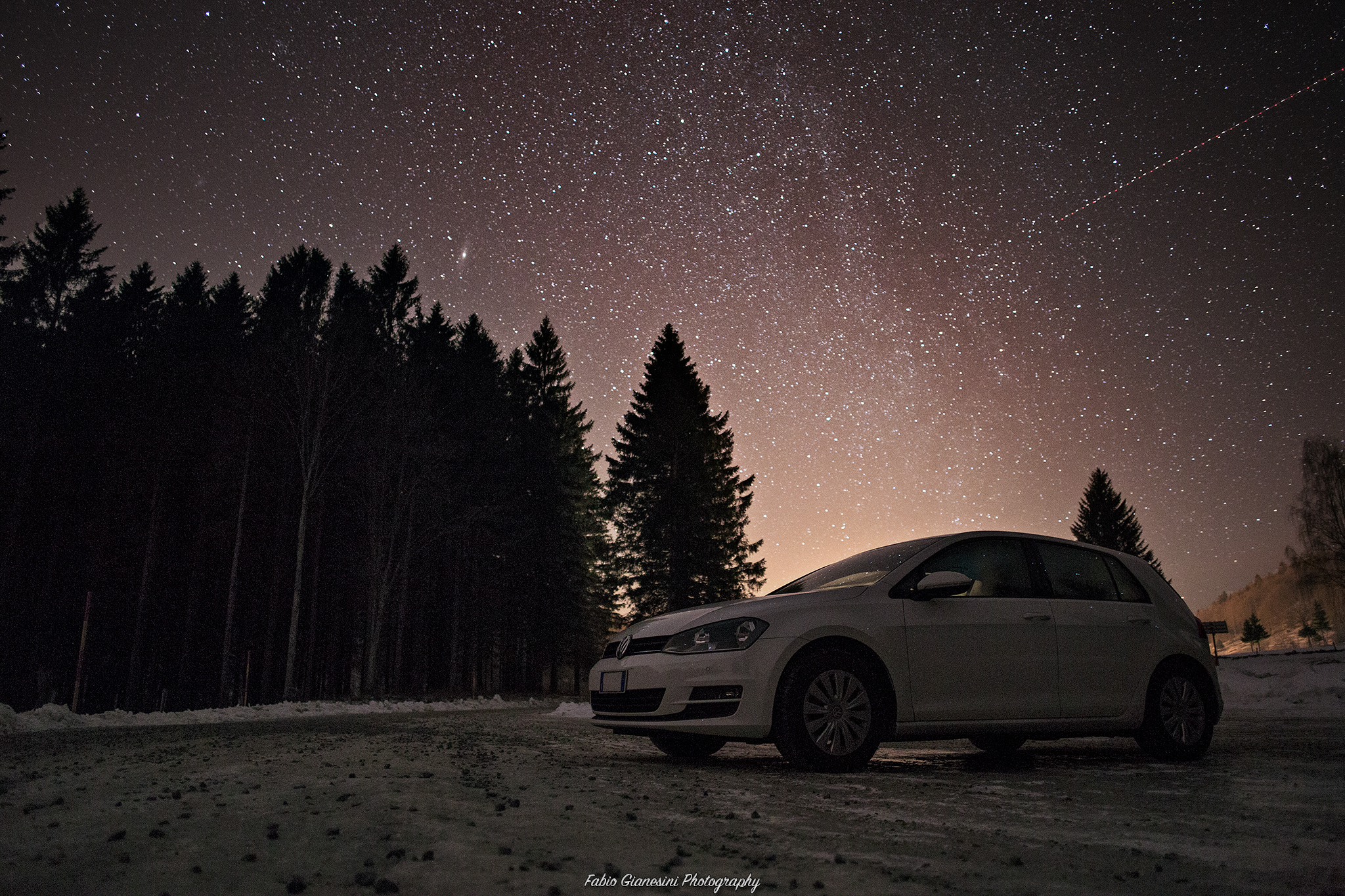 Under a sky full of stars